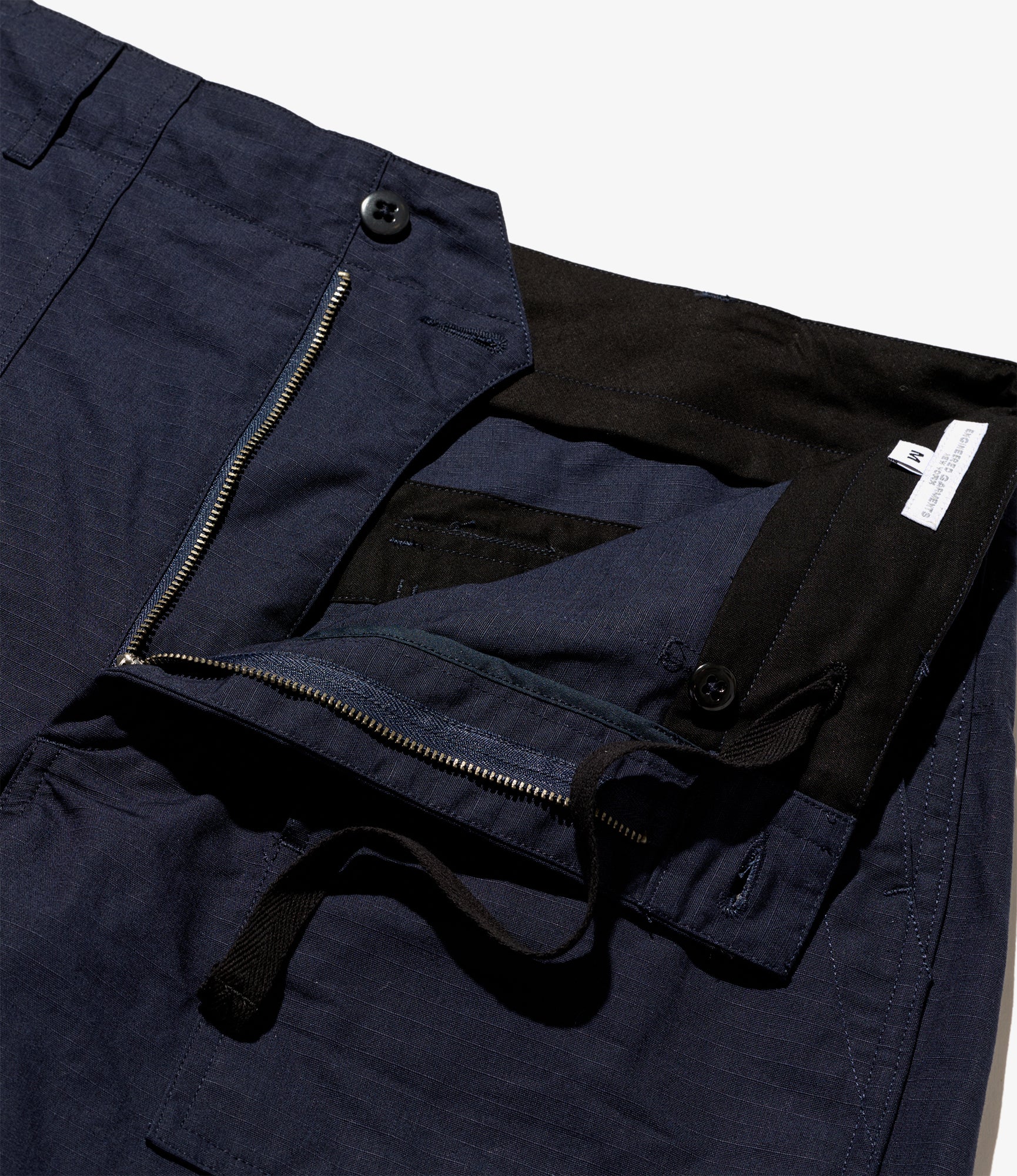 Fatigue Short – Dark Navy Ripstop Cotton - Image 4