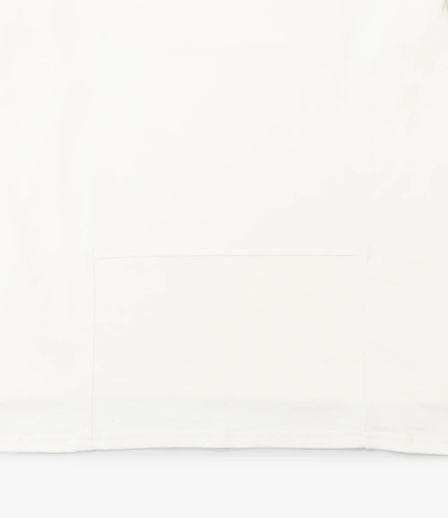 Fisherman Bib Neck Shirt – Off White - Image 6
