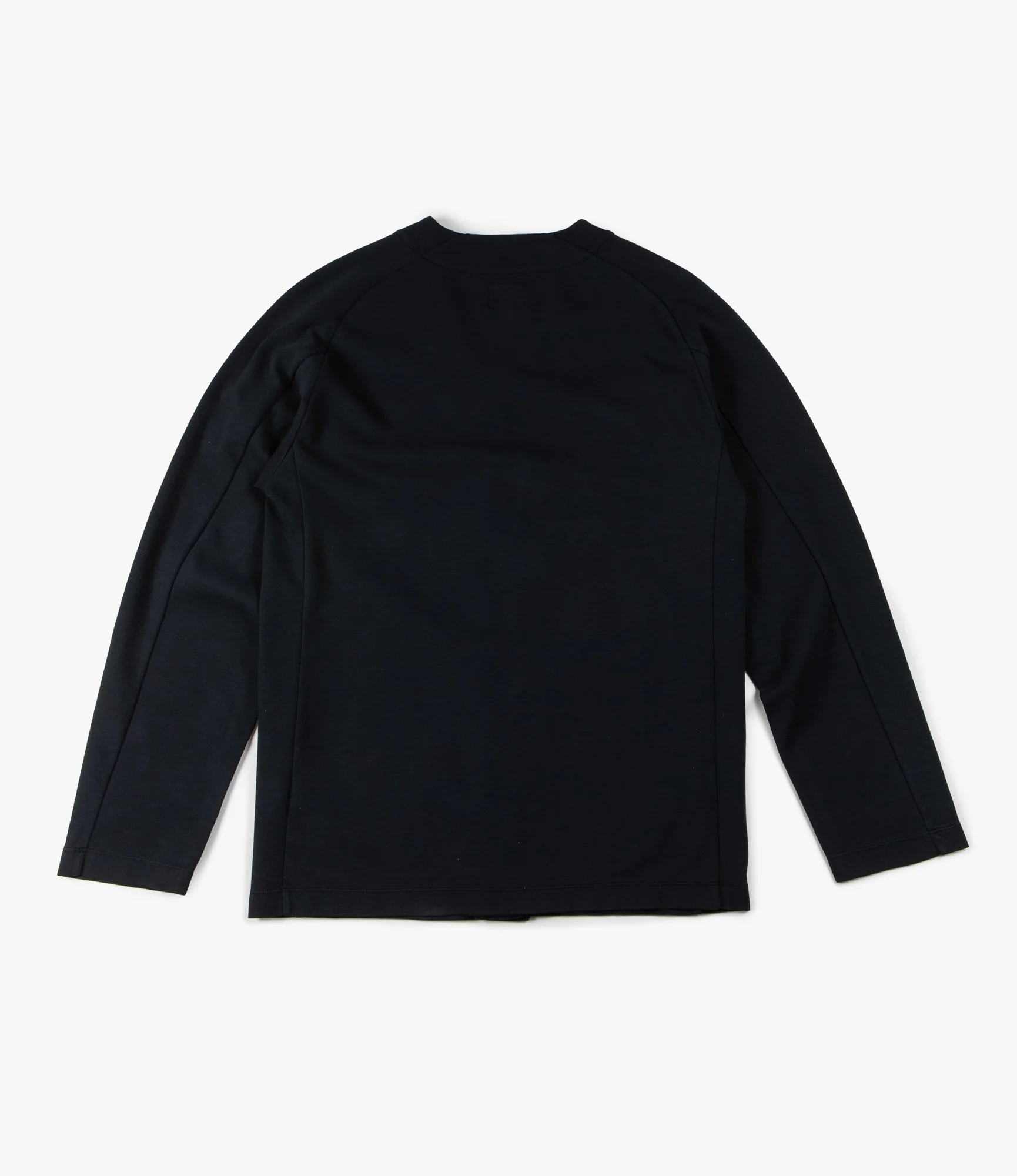 Fisherman Cardigan – Black Ponte Jersey - Image 4