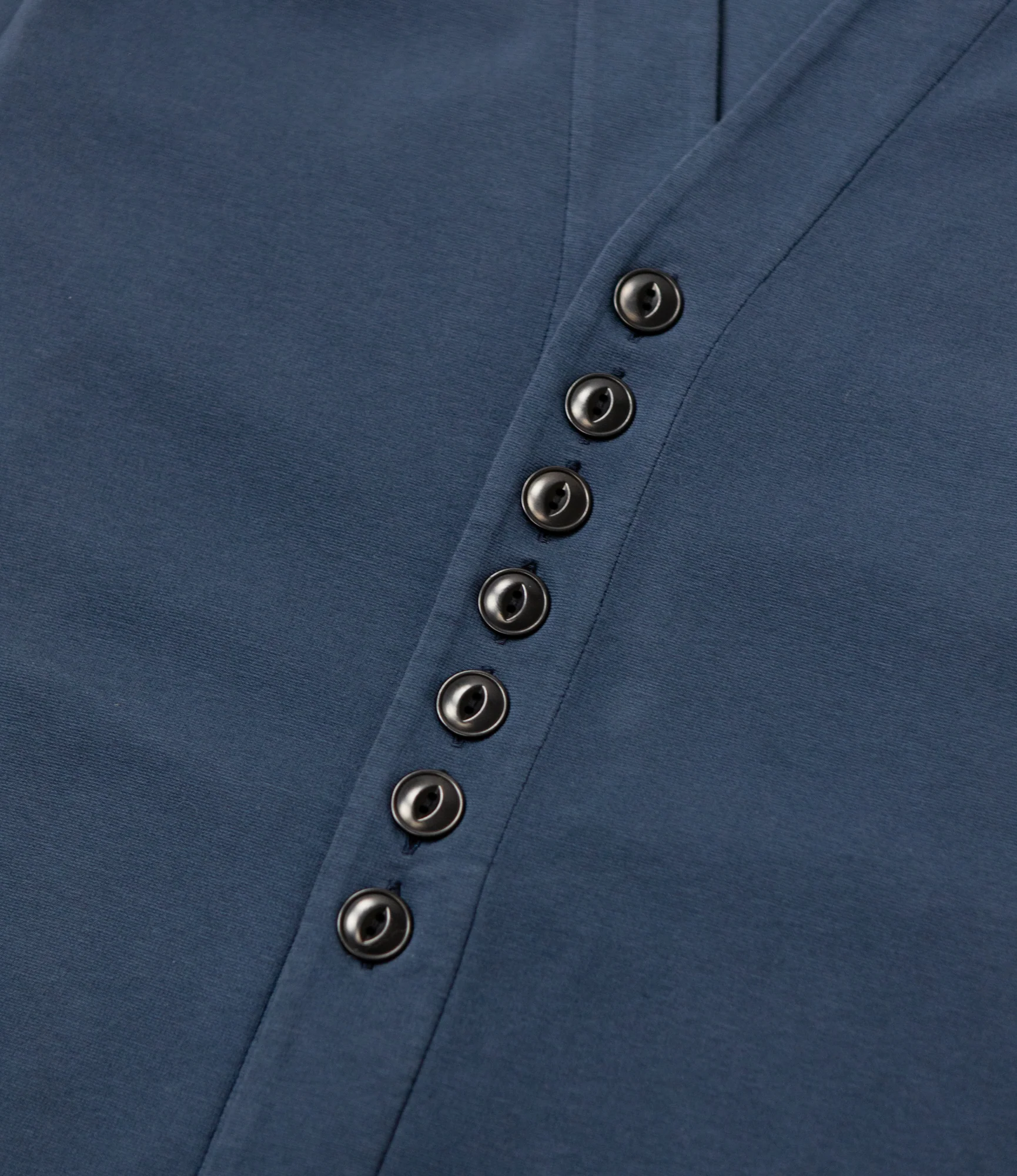 Fisherman Cardigan – Navy Ponte Jersey - Image 3
