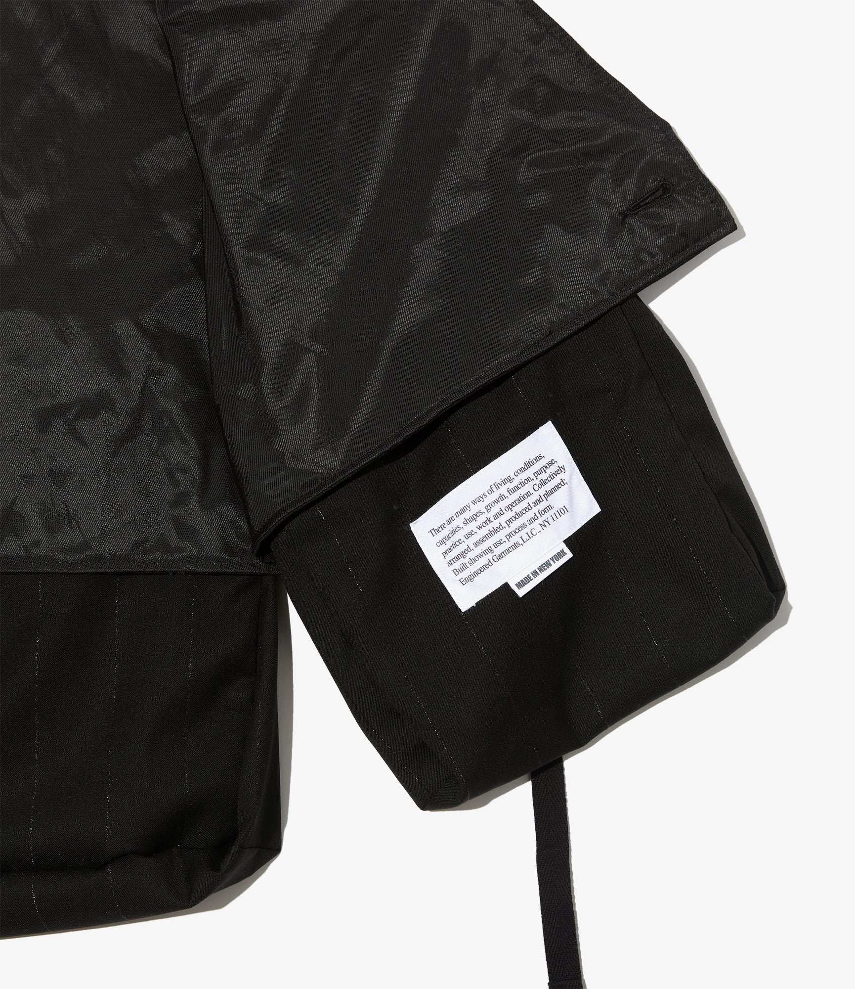 Fowl Vest – Black Striped Lurex - Image 3