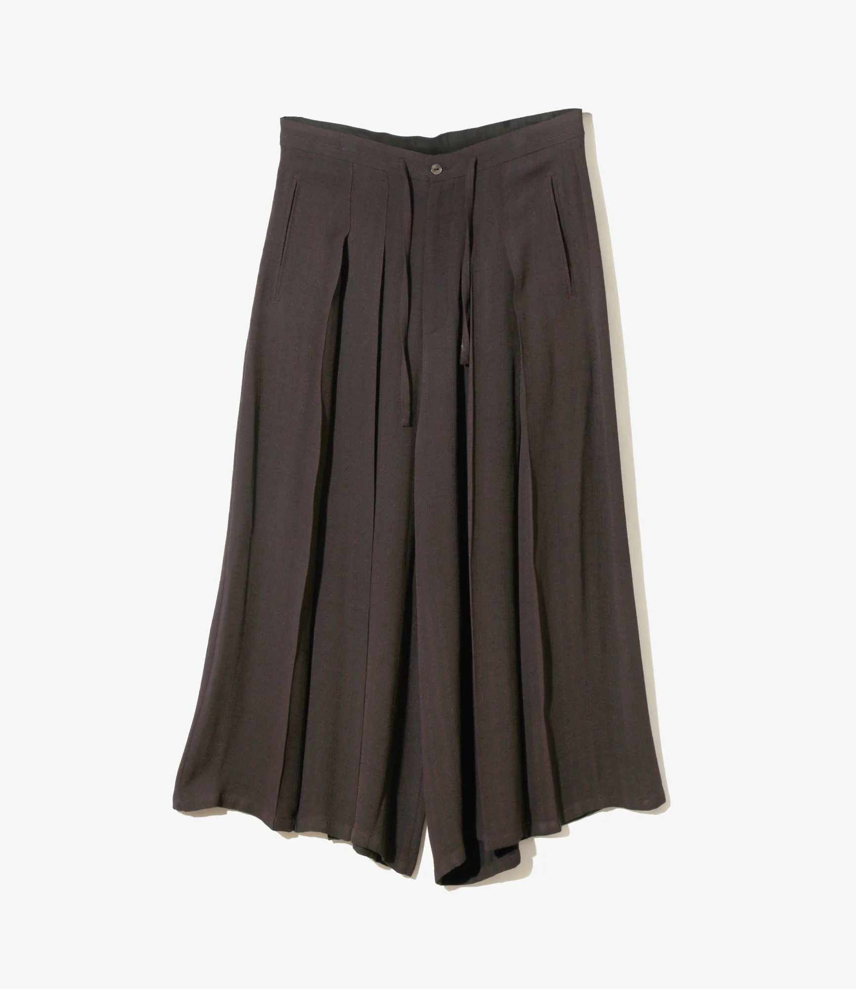 Hakama Pant – Burgundy Stripe