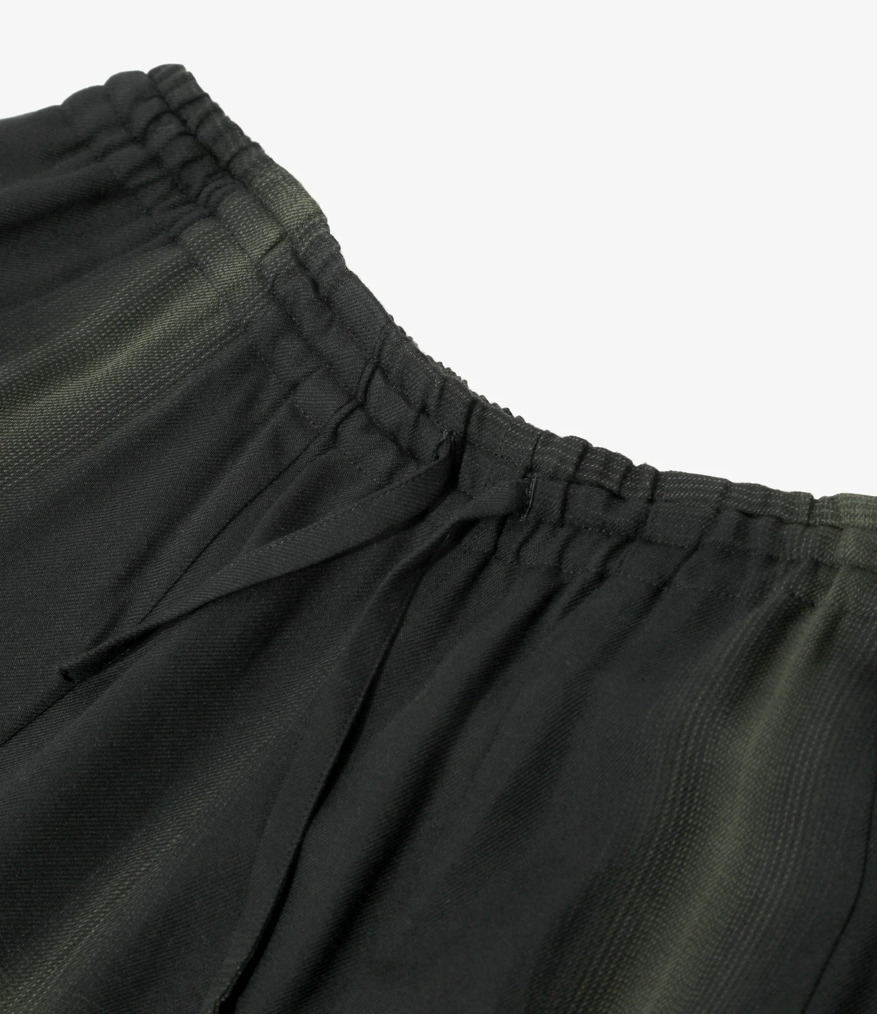 H.D. Pant – Black Plaid Rayon - Image 3