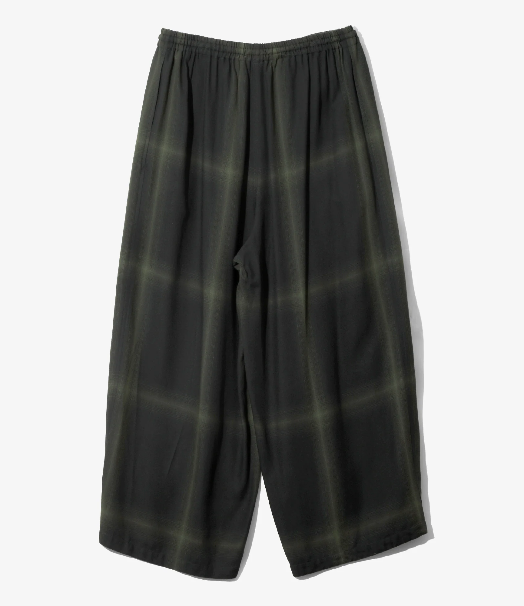 H.D. Pant – Black Plaid Rayon - Image 5