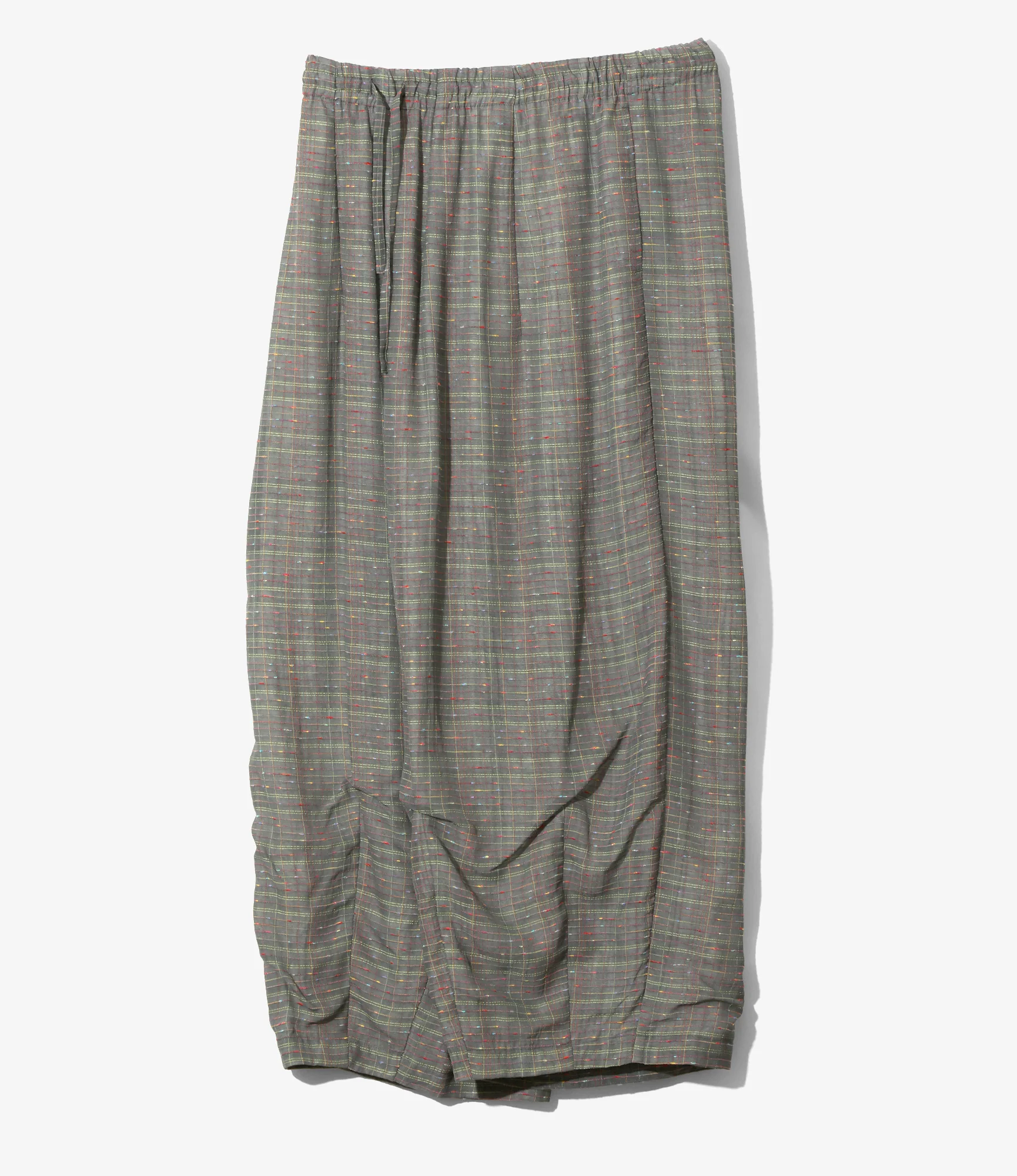 H.D. Pant – Grey Plaid Ring Knot - Image 2