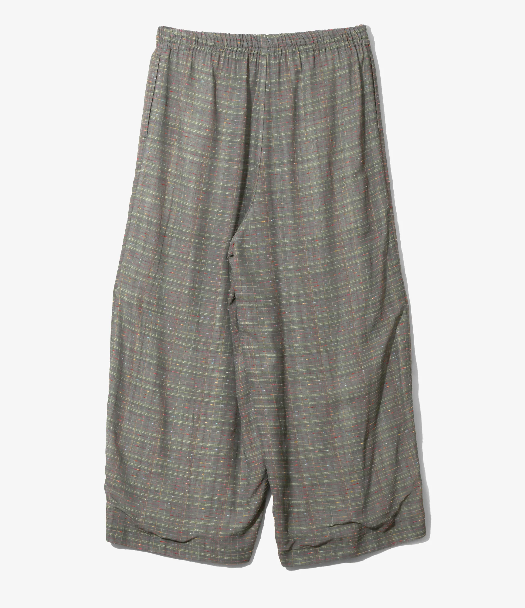 H.D. Pant – Grey Plaid Ring Knot - Image 3