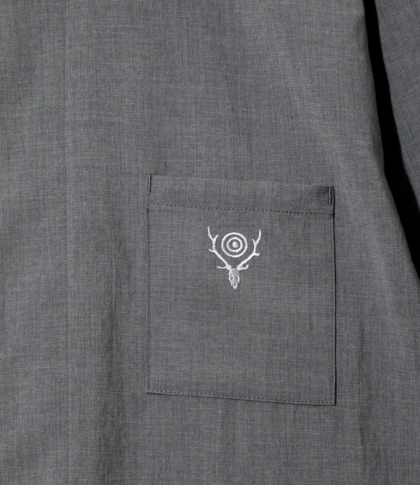 Hunting Shirt – Grey Oxford Cloth - Image 2