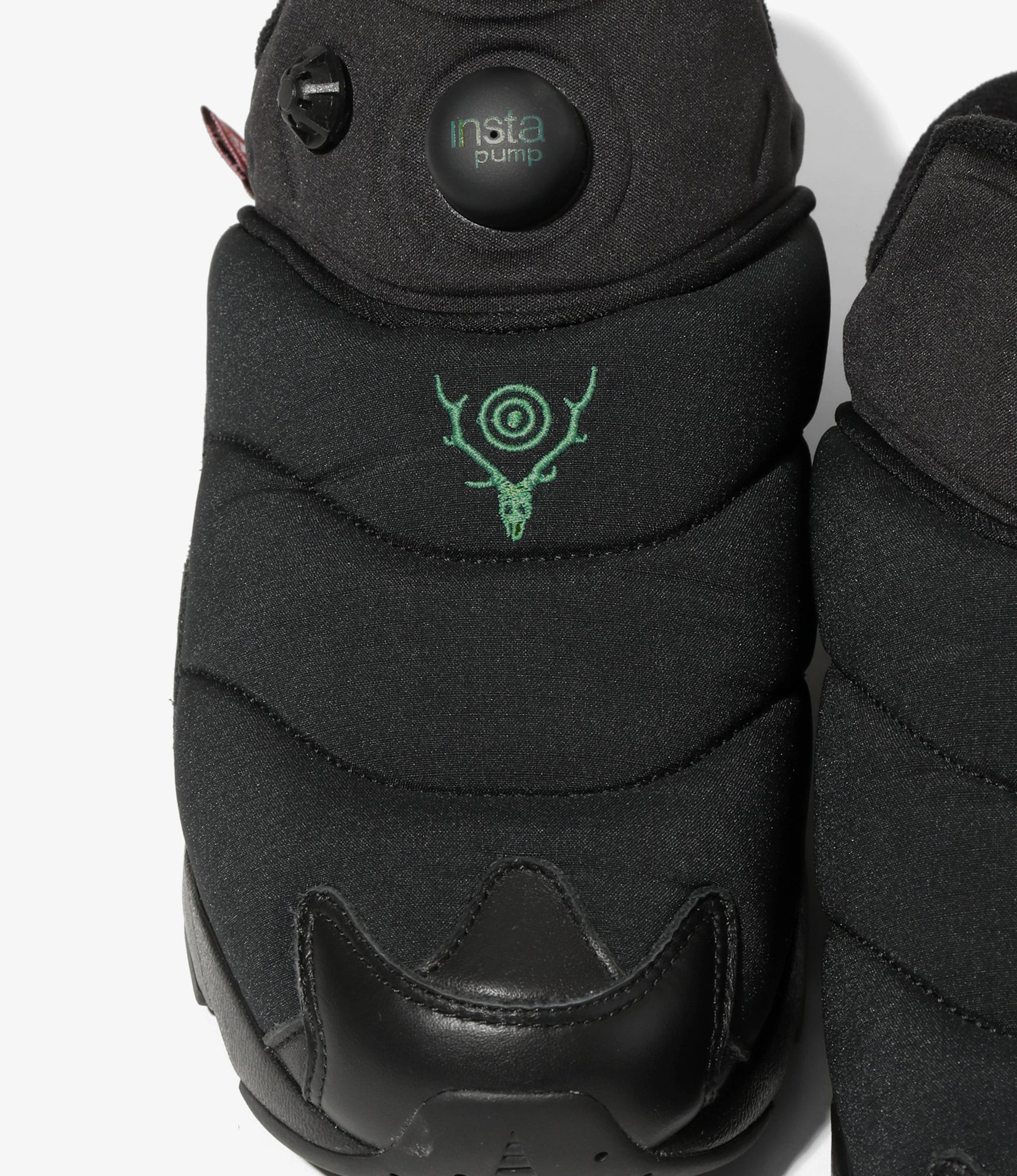 Instapump Fury Mule – Black/Green - Image 3