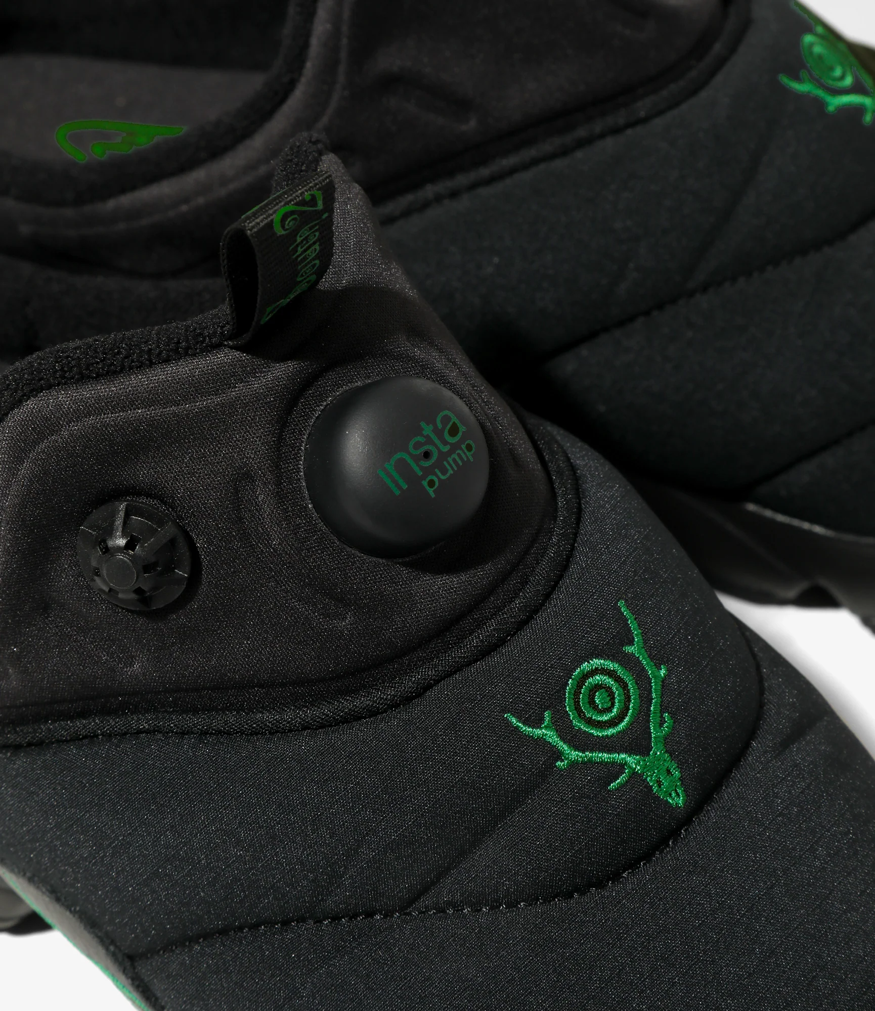 Instapump Fury Mule – Black/Green - Image 5