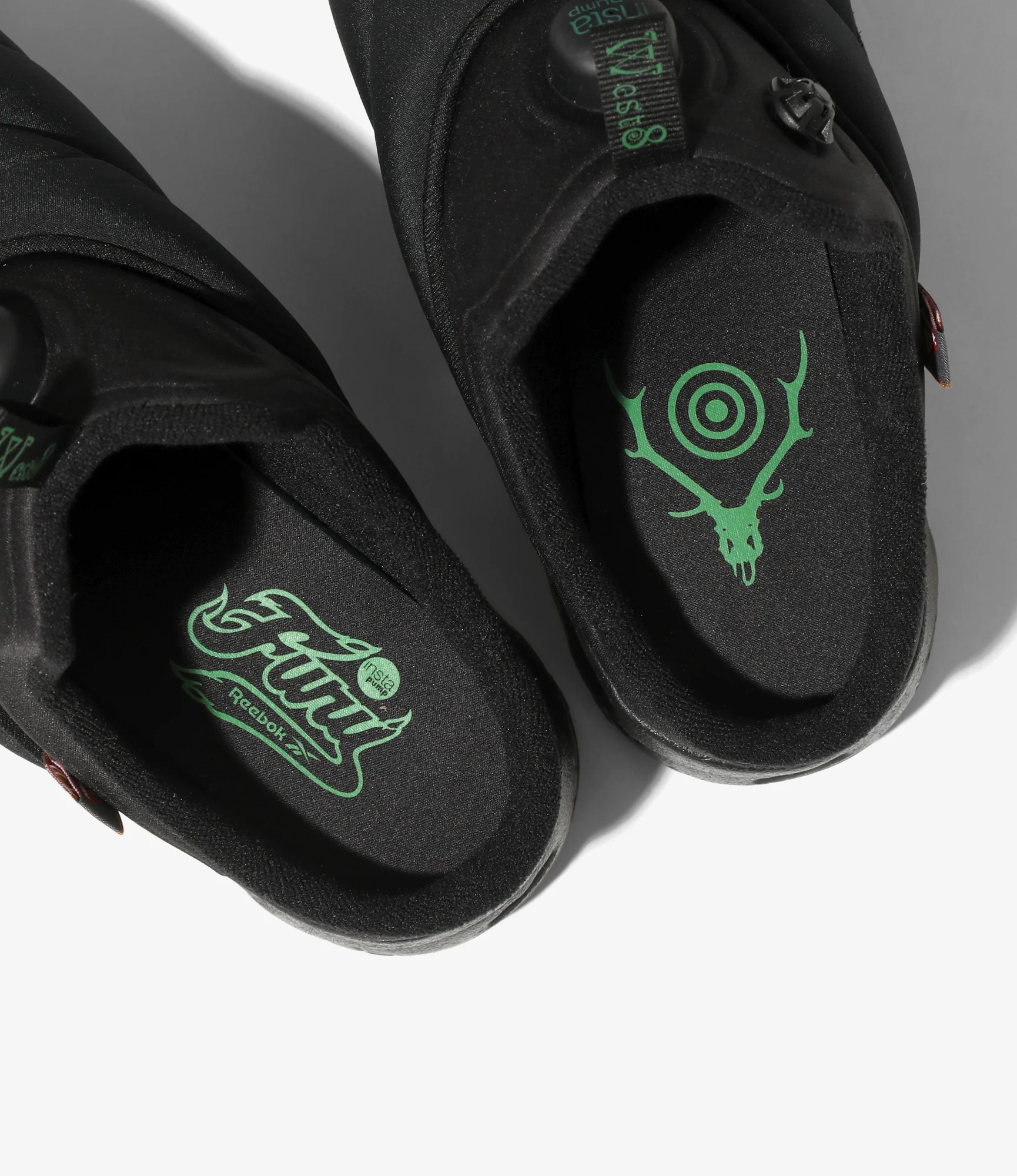 Instapump Fury Mule – Black/Green - Image 8