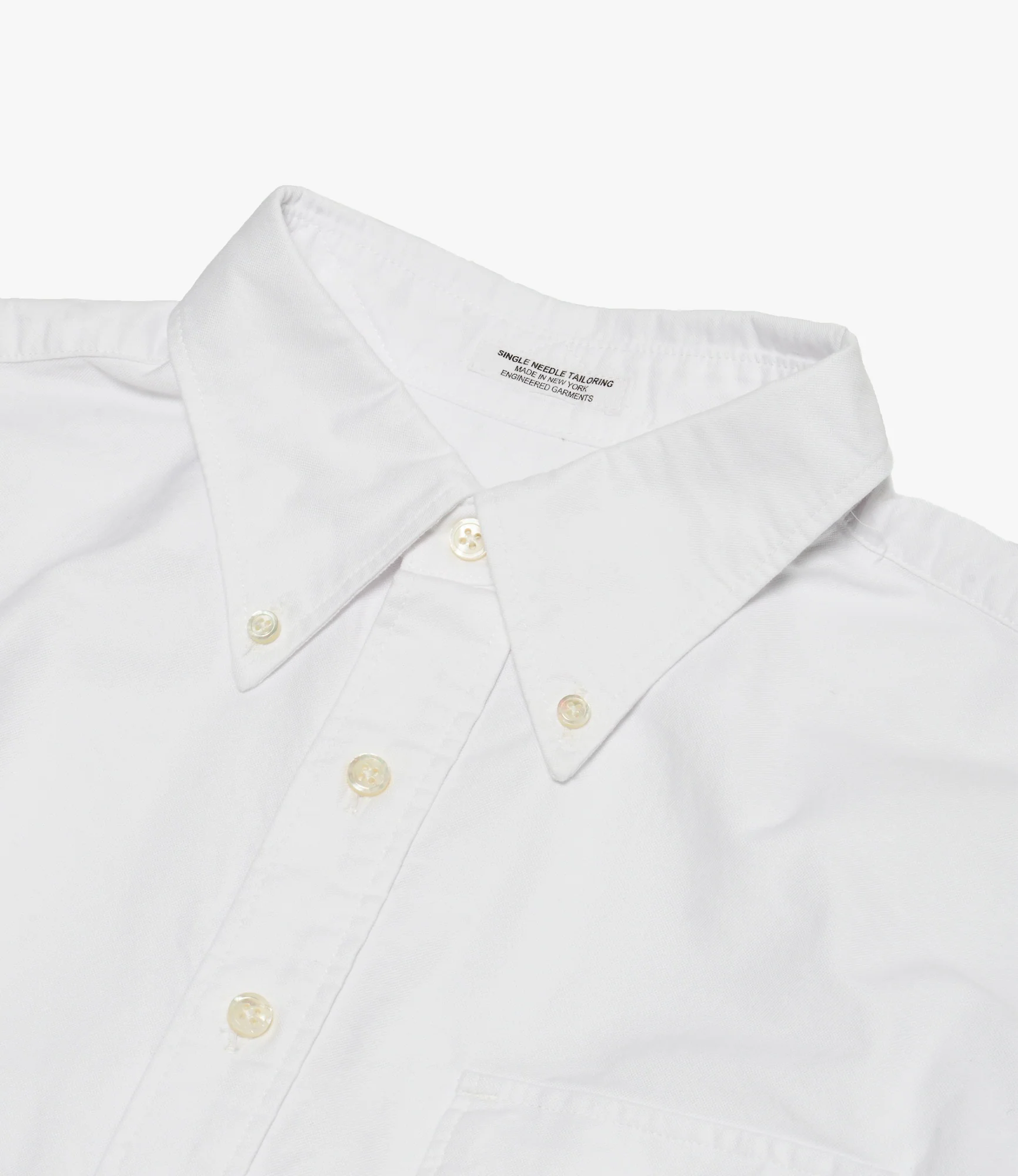 Ivy Shirt – White Cotton Oxford - Image 4