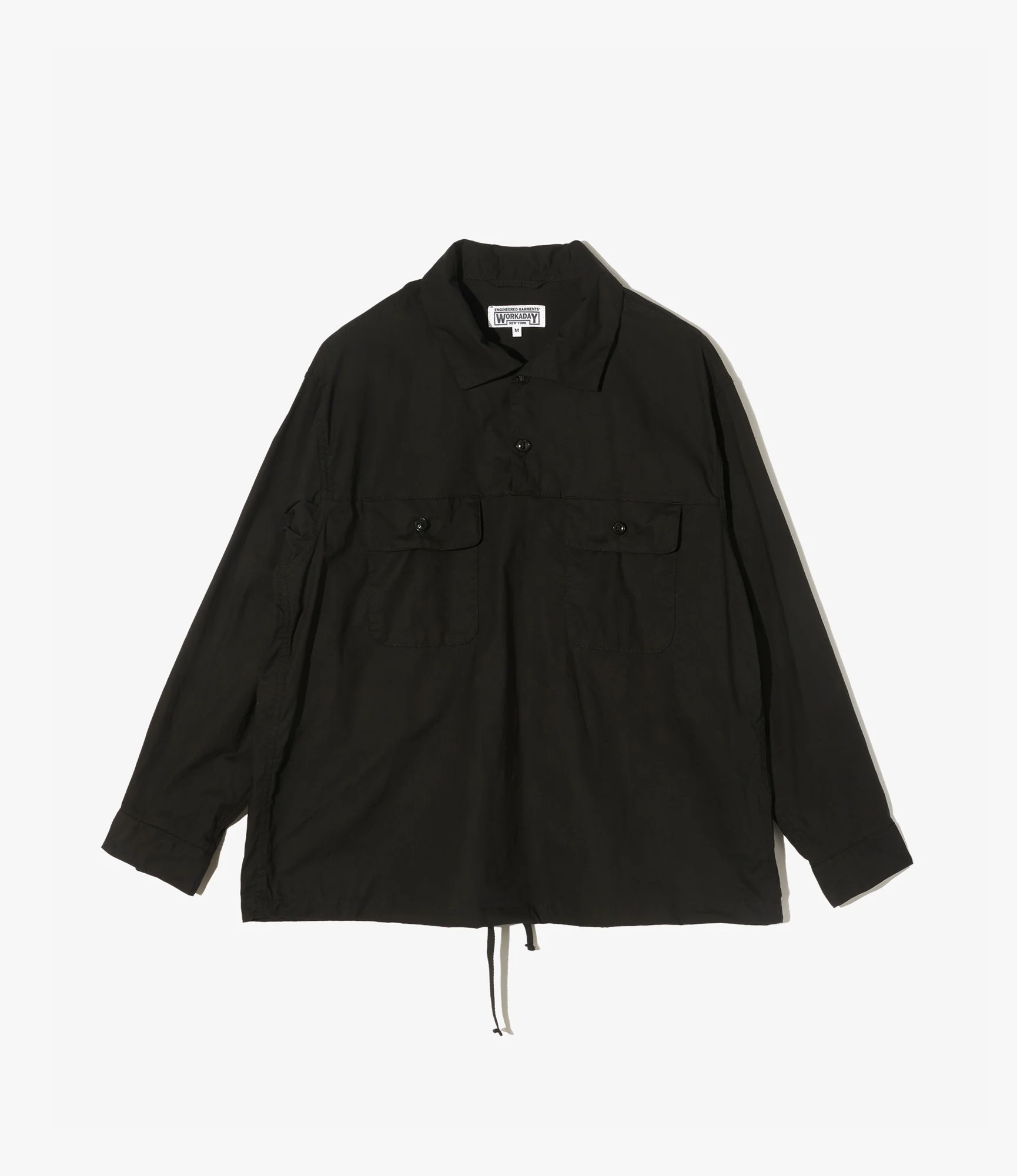 Jumper Shirt – Black Kona Cotton