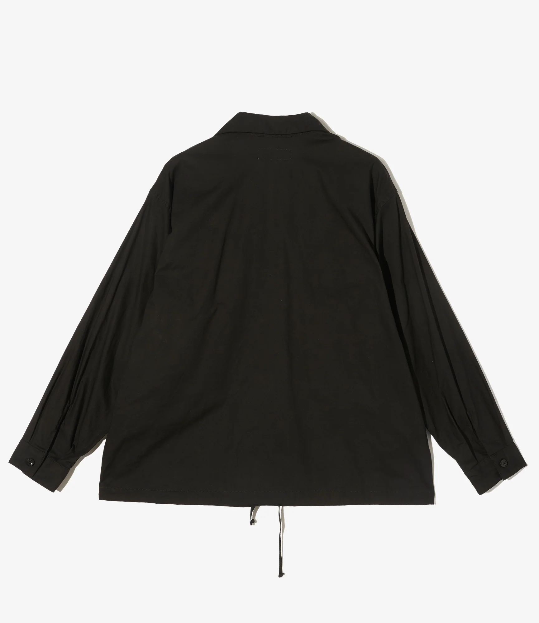 Jumper Shirt – Black Kona Cotton - Image 3