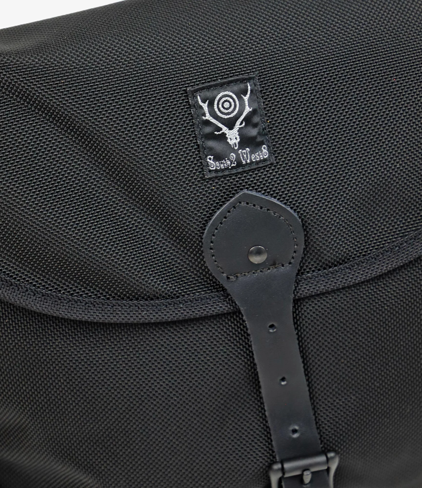 Large Binocular Bag – Black Ballistic Nylon - Image 4