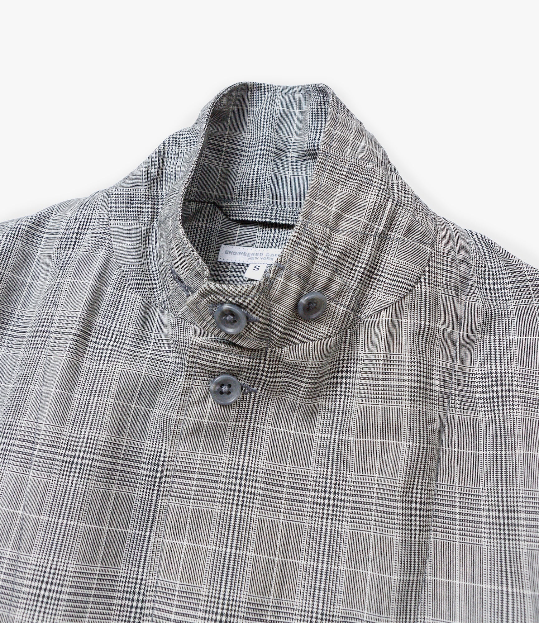 Loiter Jacket – Grey Glen Plaid Tropical Wool - Image 3