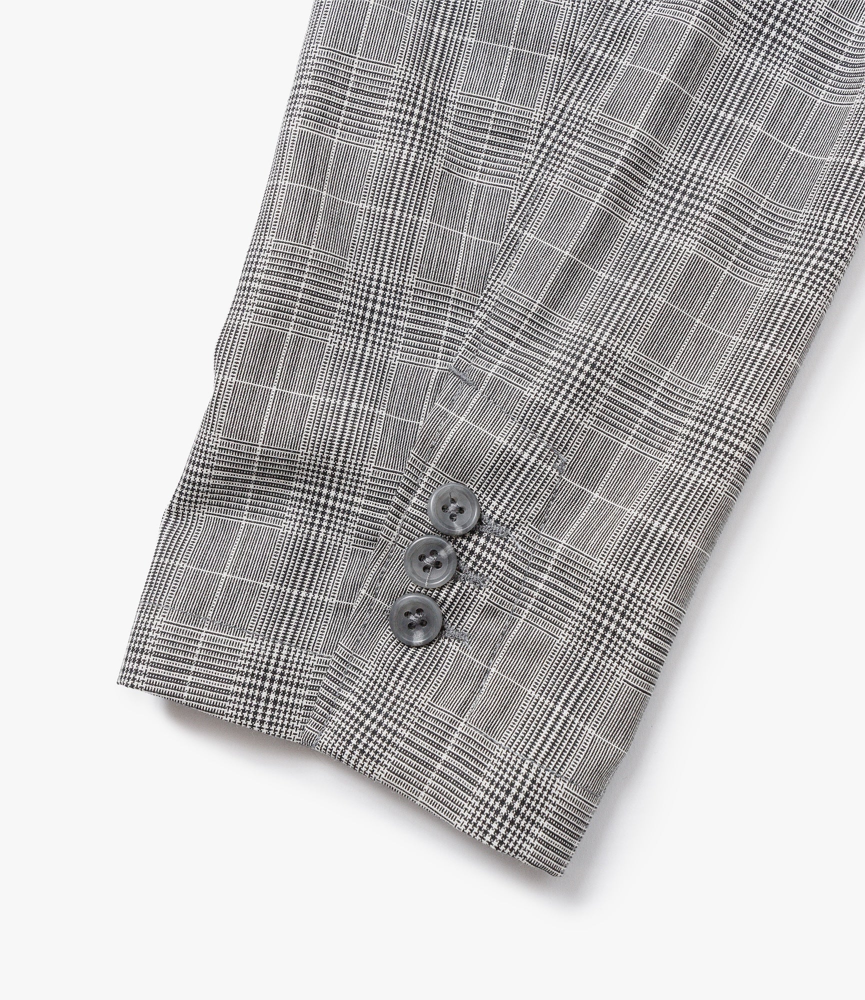 Loiter Jacket – Grey Glen Plaid Tropical Wool - Image 4