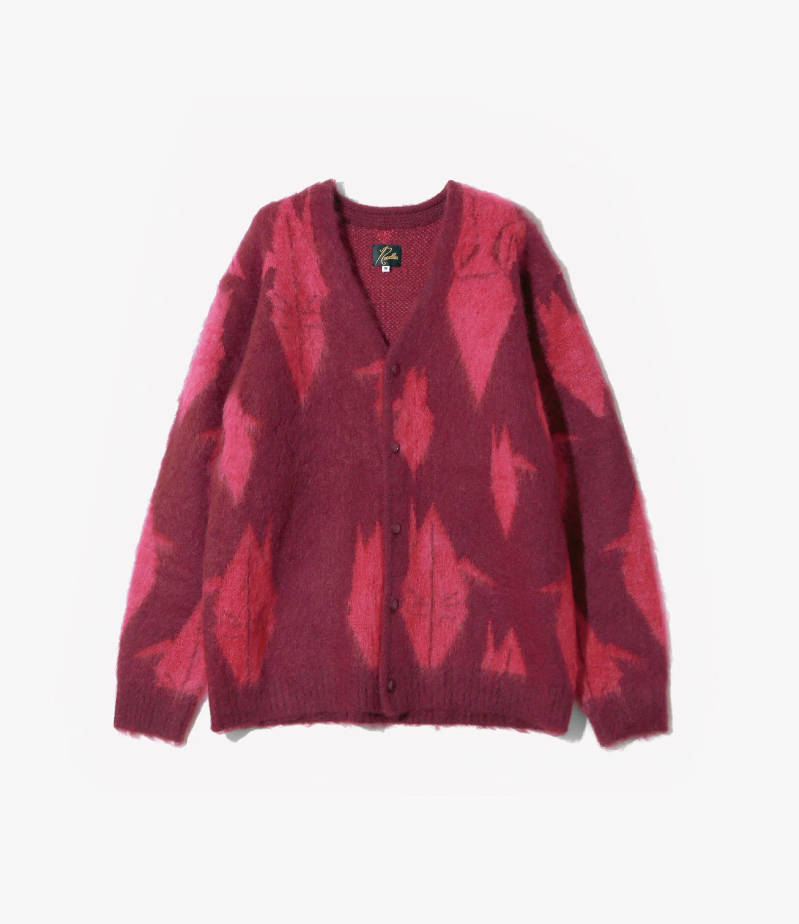 Mohair Cardigan – Bordeaux Origami Crane