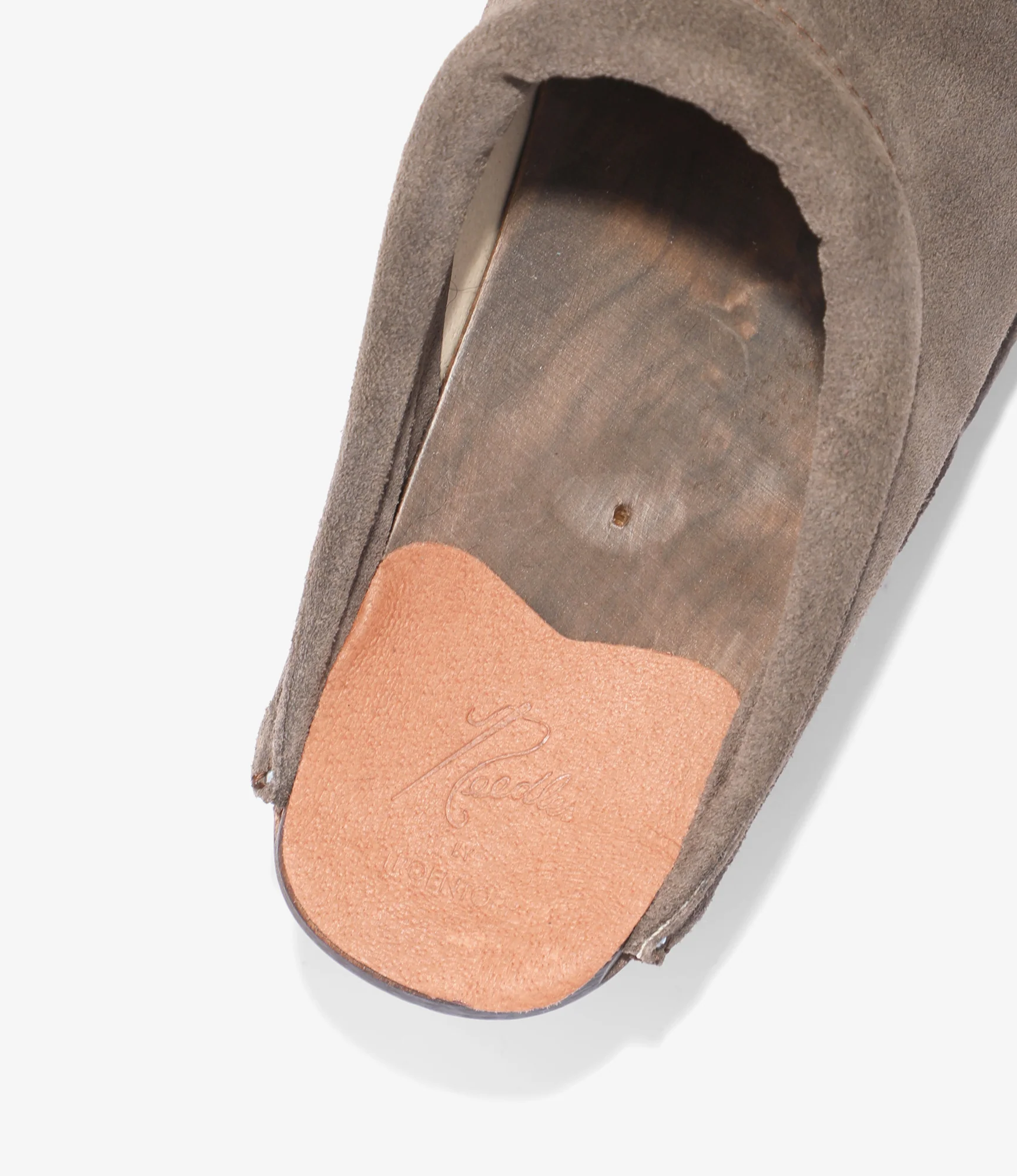 'Monet' Clog – Taupe Rough Out - Image 5
