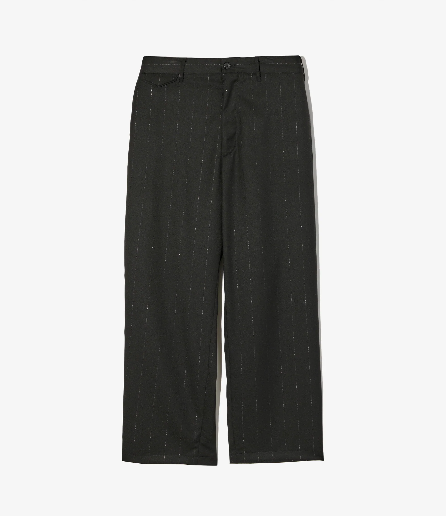 Officer Pant – Black Striped Lurex