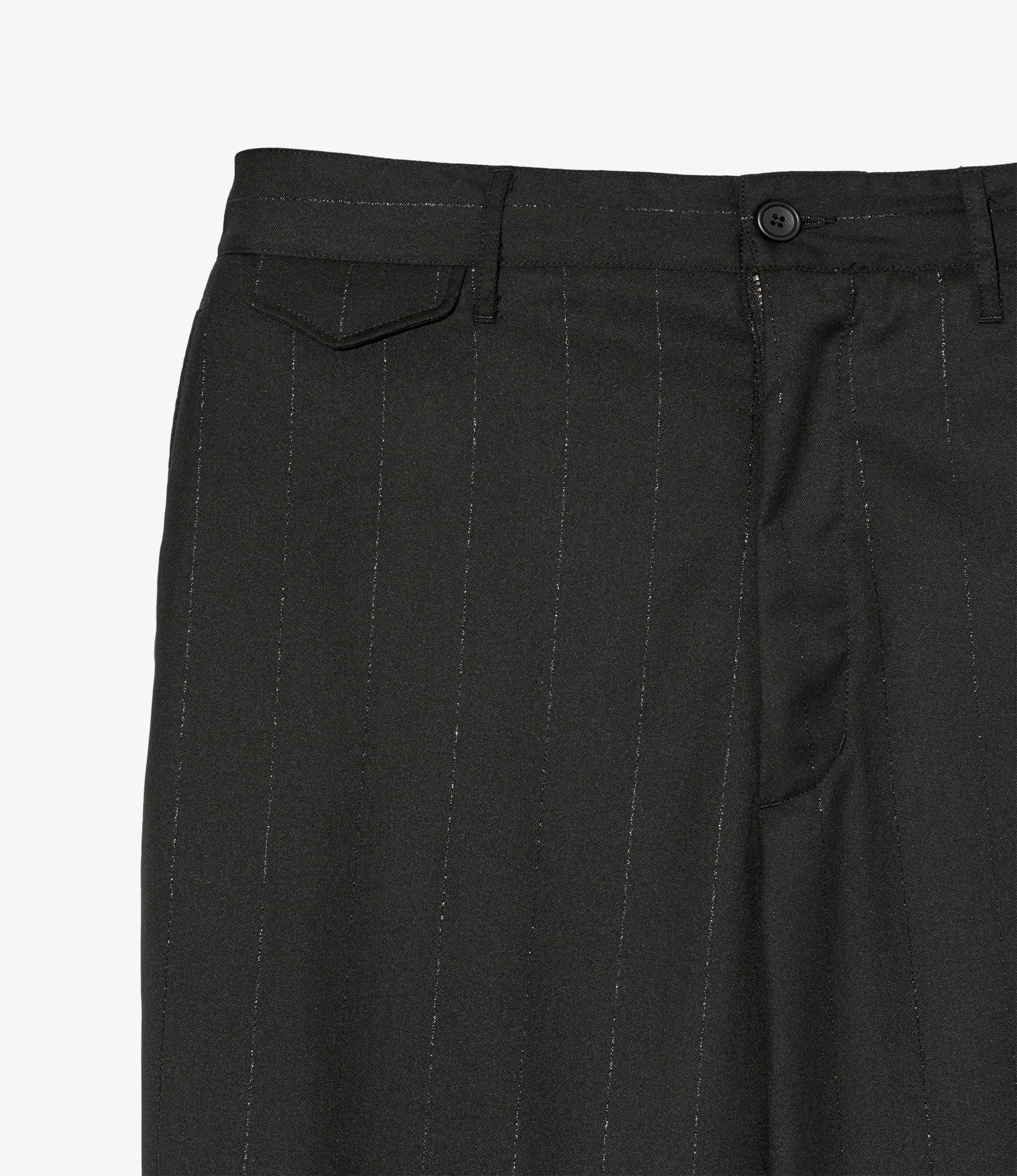 Officer Pant – Black Striped Lurex - Image 3
