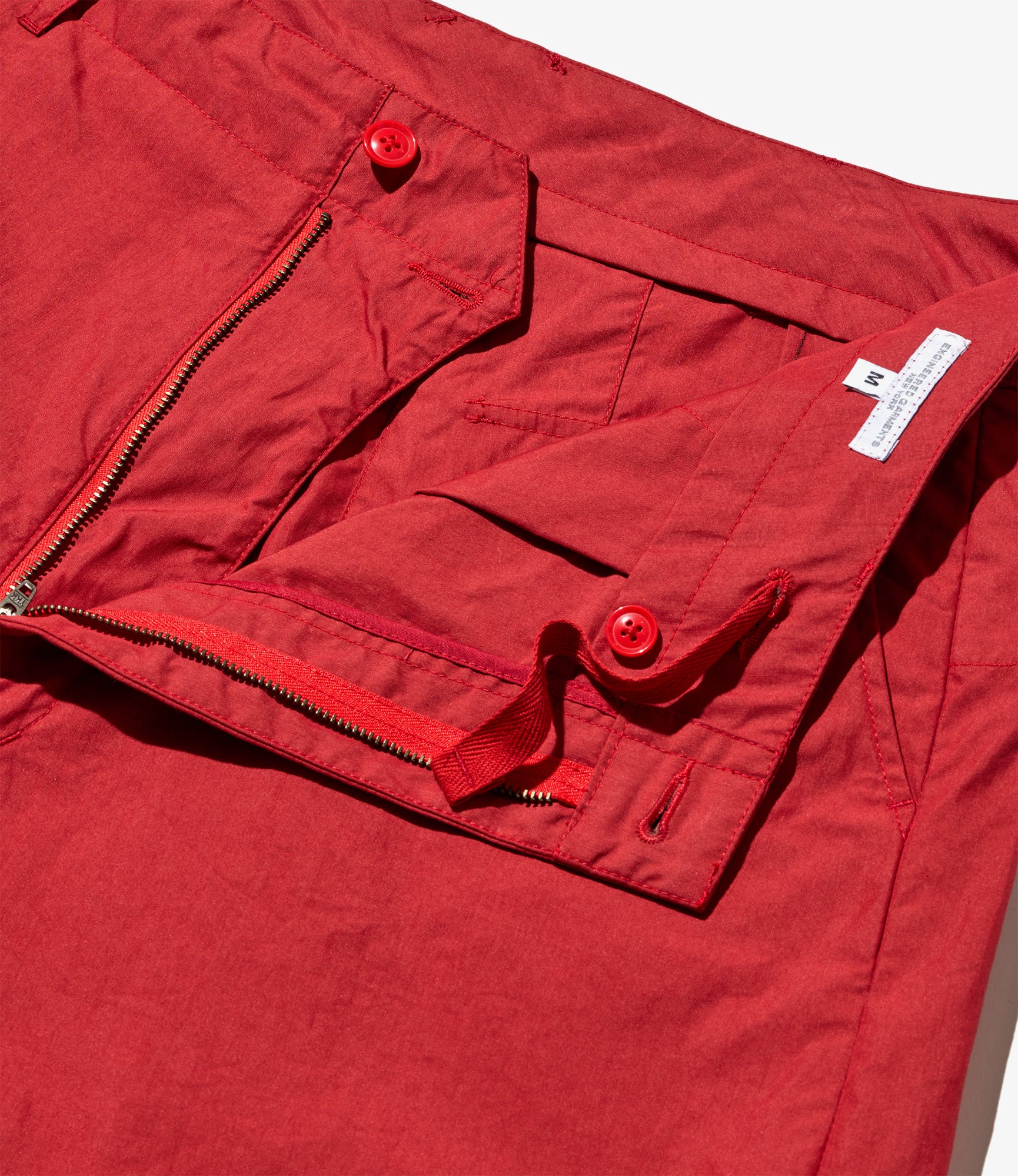 Over Pant – Red Lightweight Nyco Poplin - Image 5
