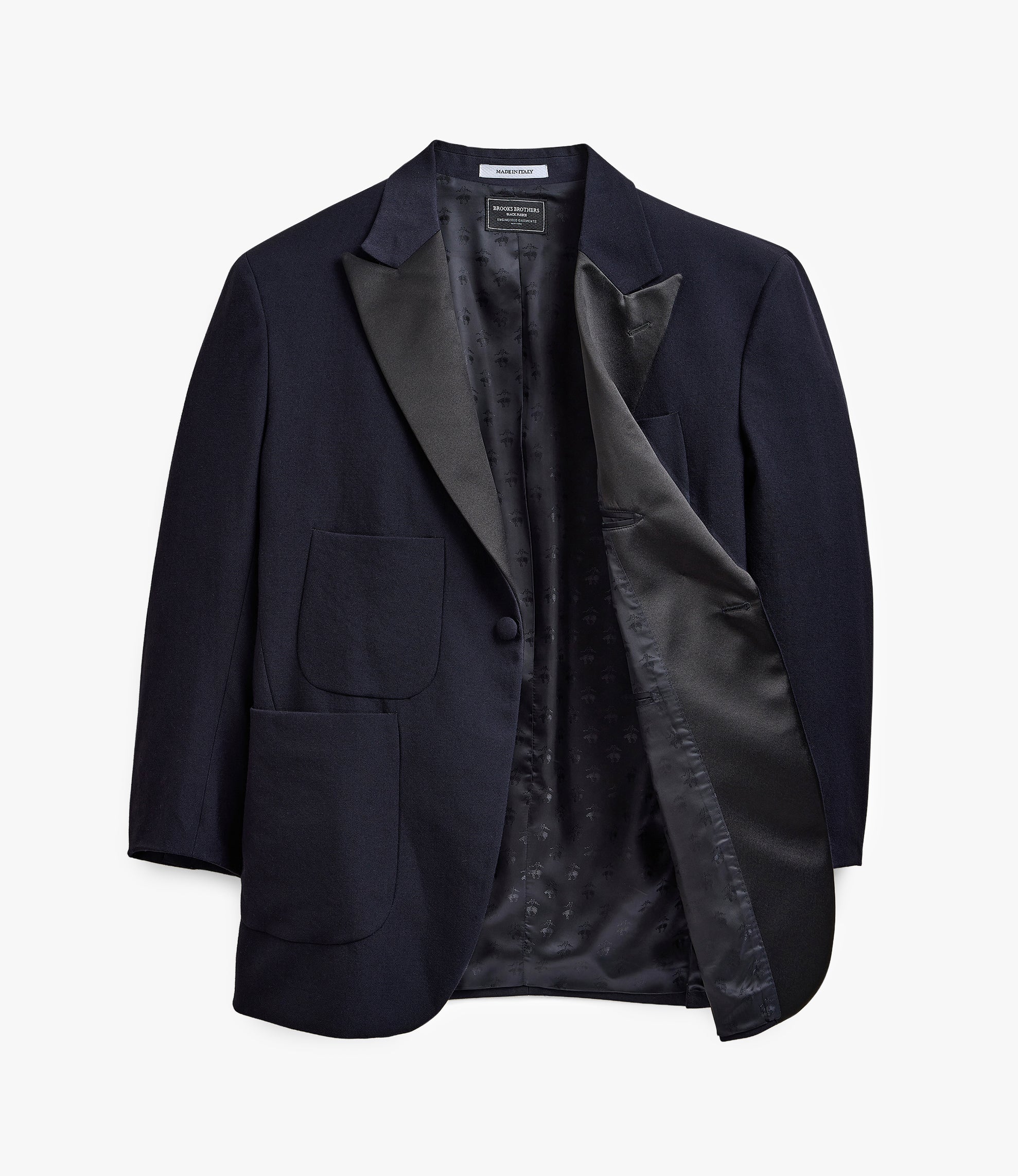 Oversized Tux Jacket – Navy Wool - Image 2
