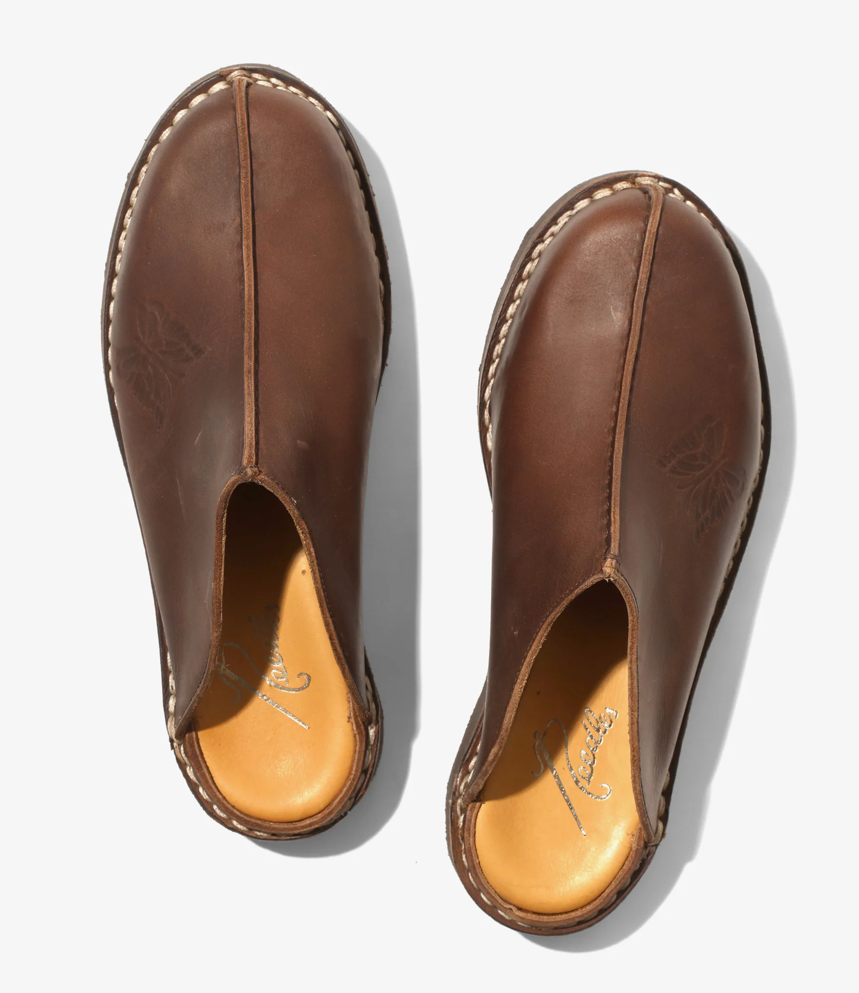 Papillon Embossed Mountain Slip-In – Brown - Image 3