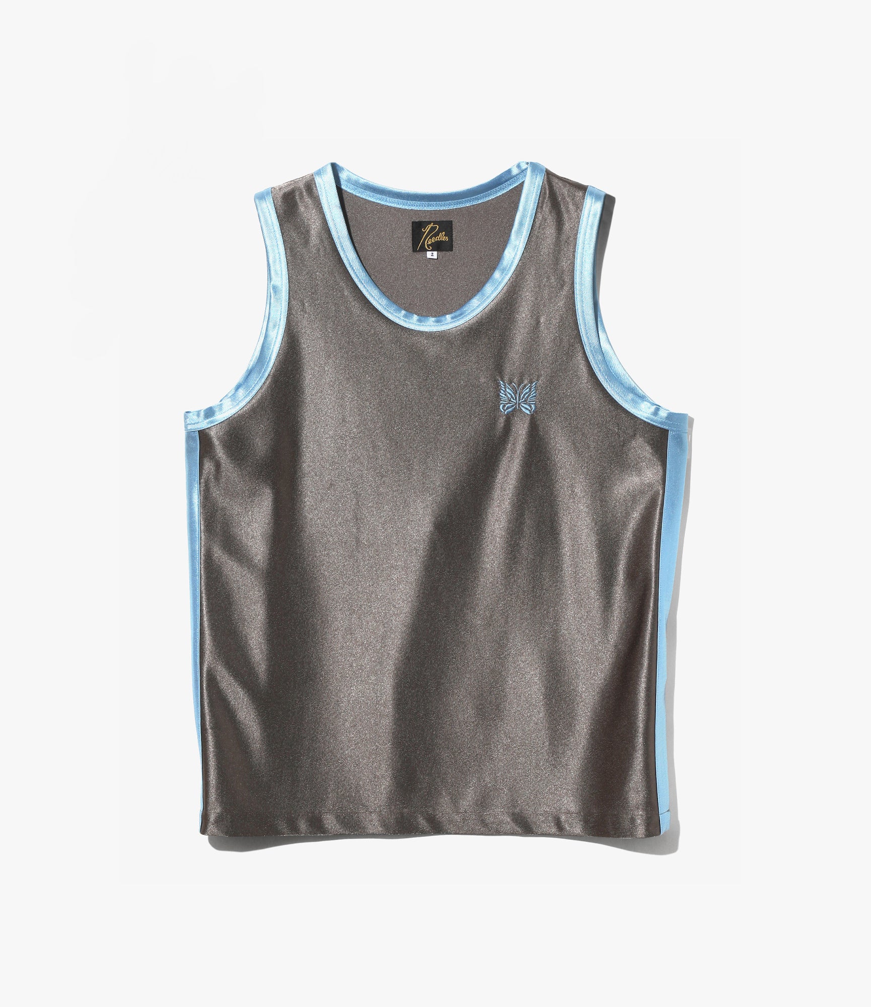 Side Line Tank Top – Greige Tricot
