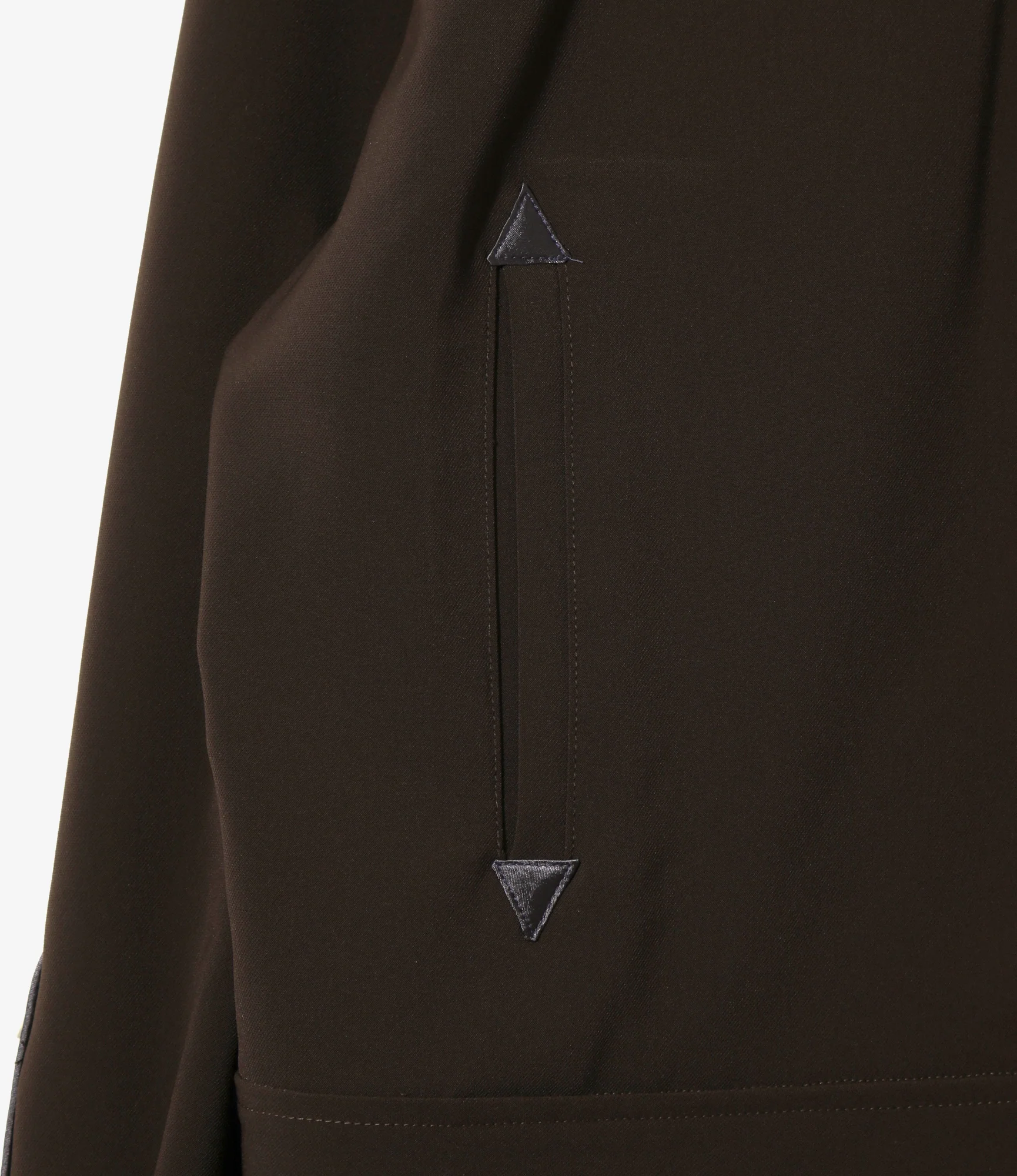 Piping Cowboy Jacket – Brown Double Cloth - Image 4