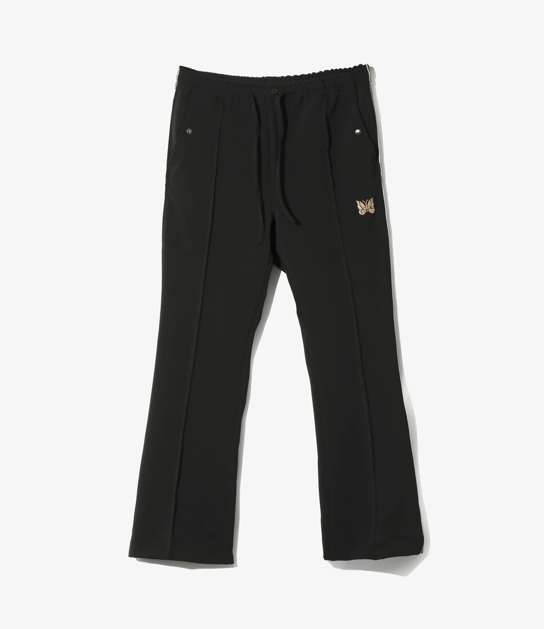 Piping Cowboy Pant – Black Double Cloth
