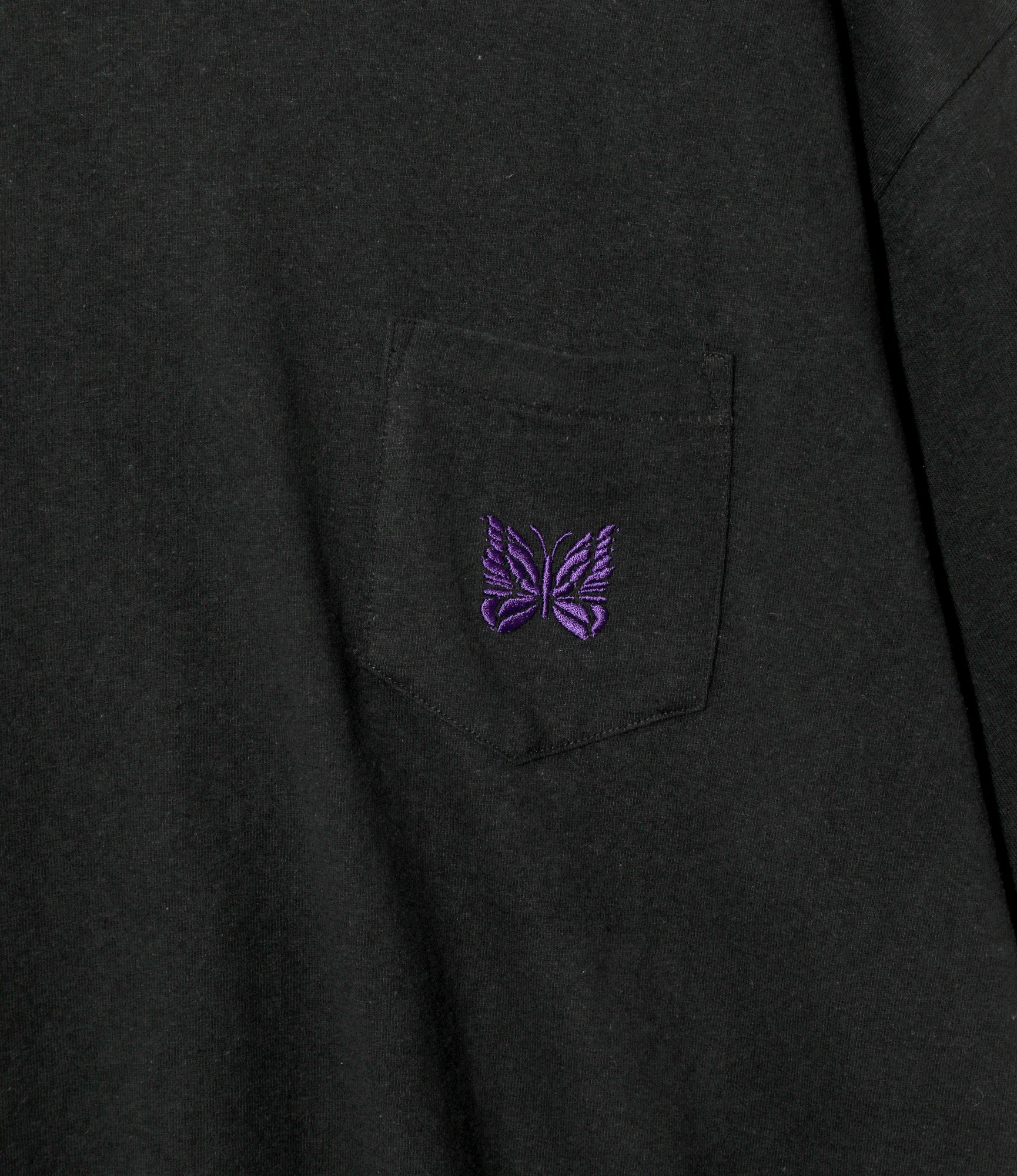 Pocket T-Shirt – Black Jersey - Image 2