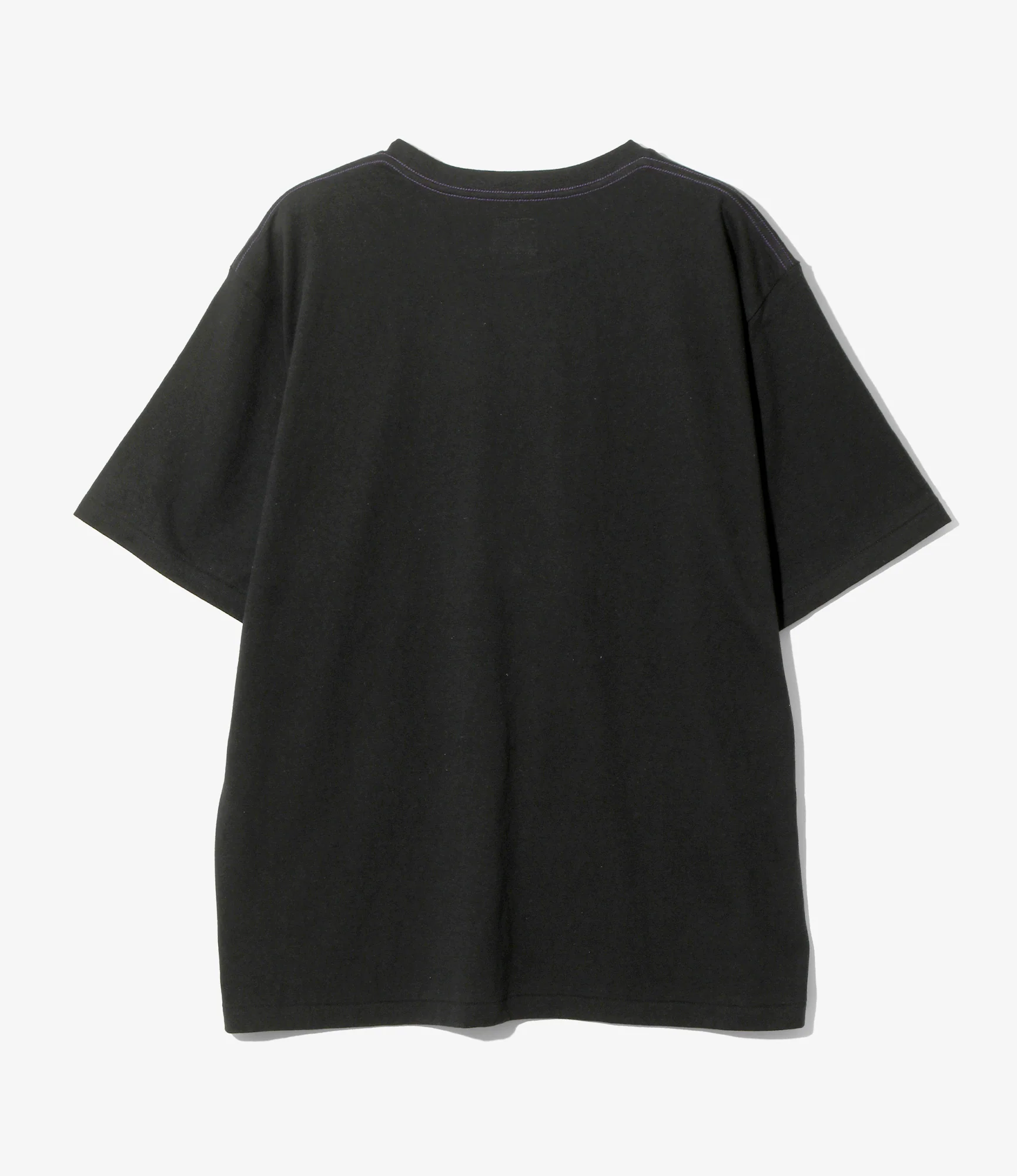 Pocket T-Shirt – Black Jersey - Image 3