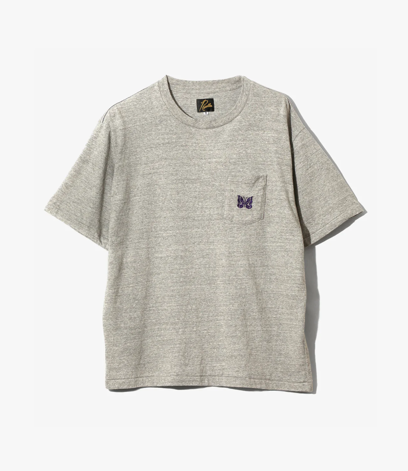 Pocket T-Shirt – Heather Grey Jersey