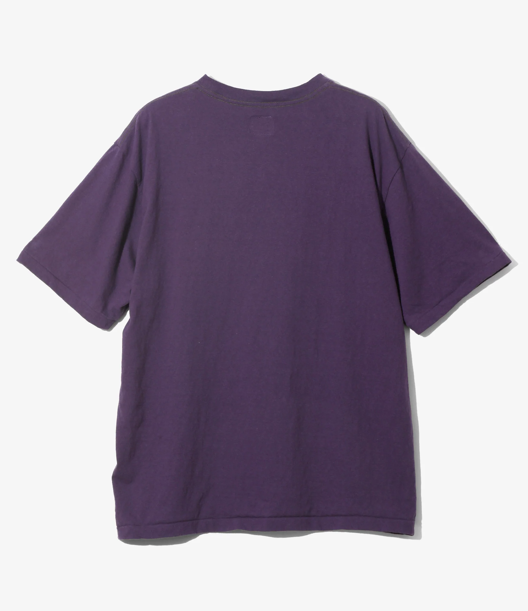 Pocket T-Shirt – Purple Jersey - Image 3