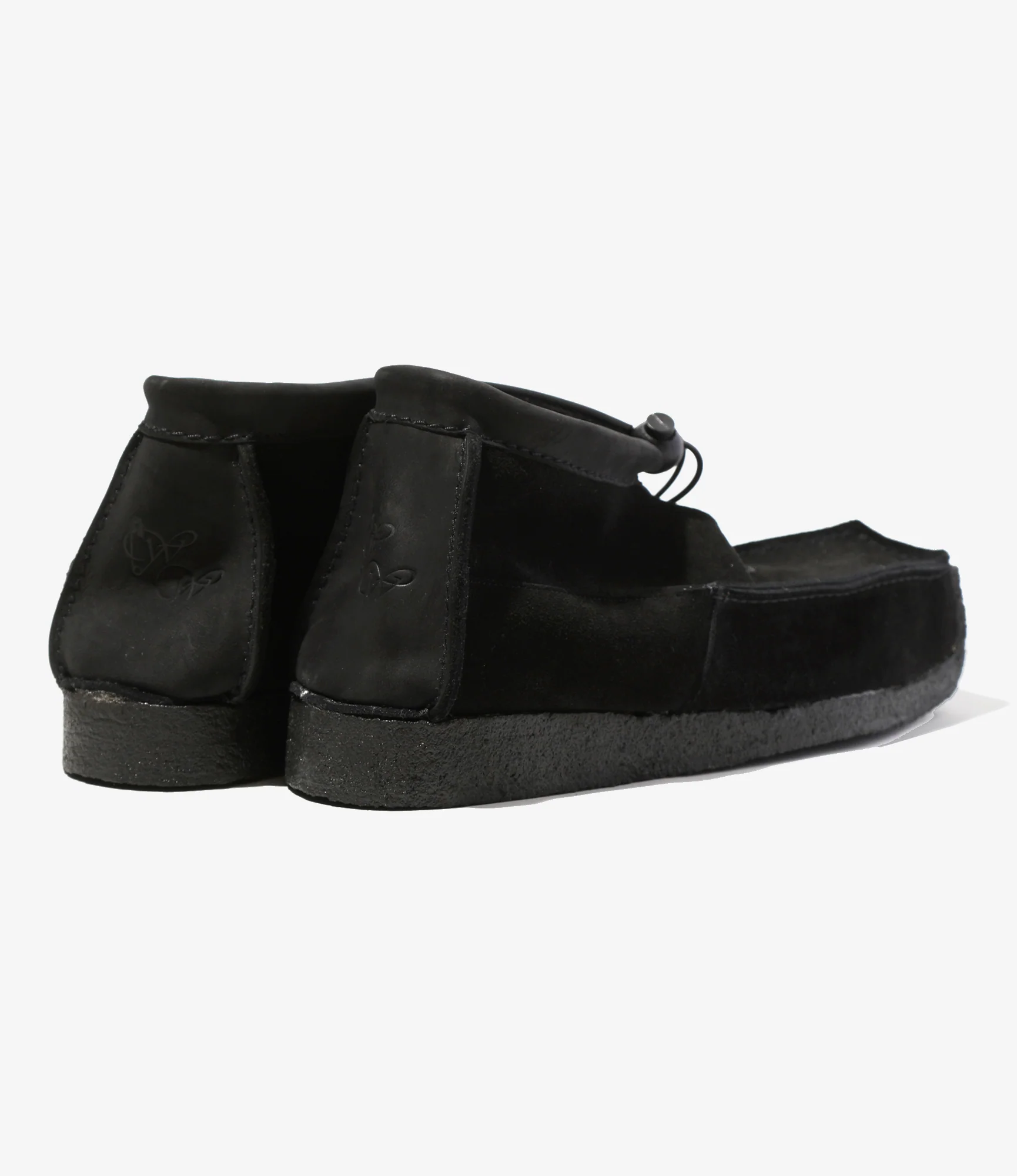 QR High Moccasin – Black Suede - Image 6
