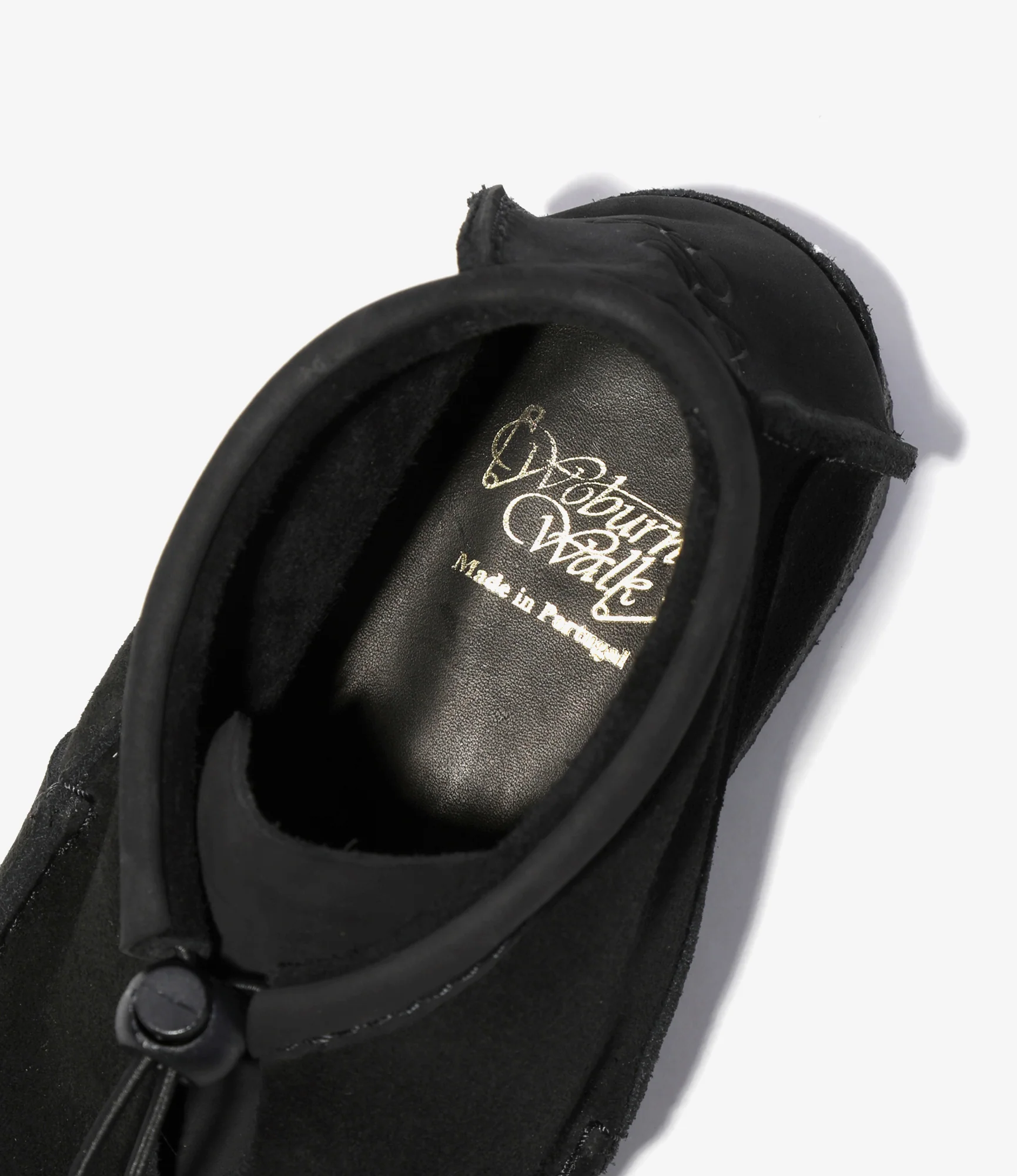 QR High Moccasin – Black Suede - Image 8