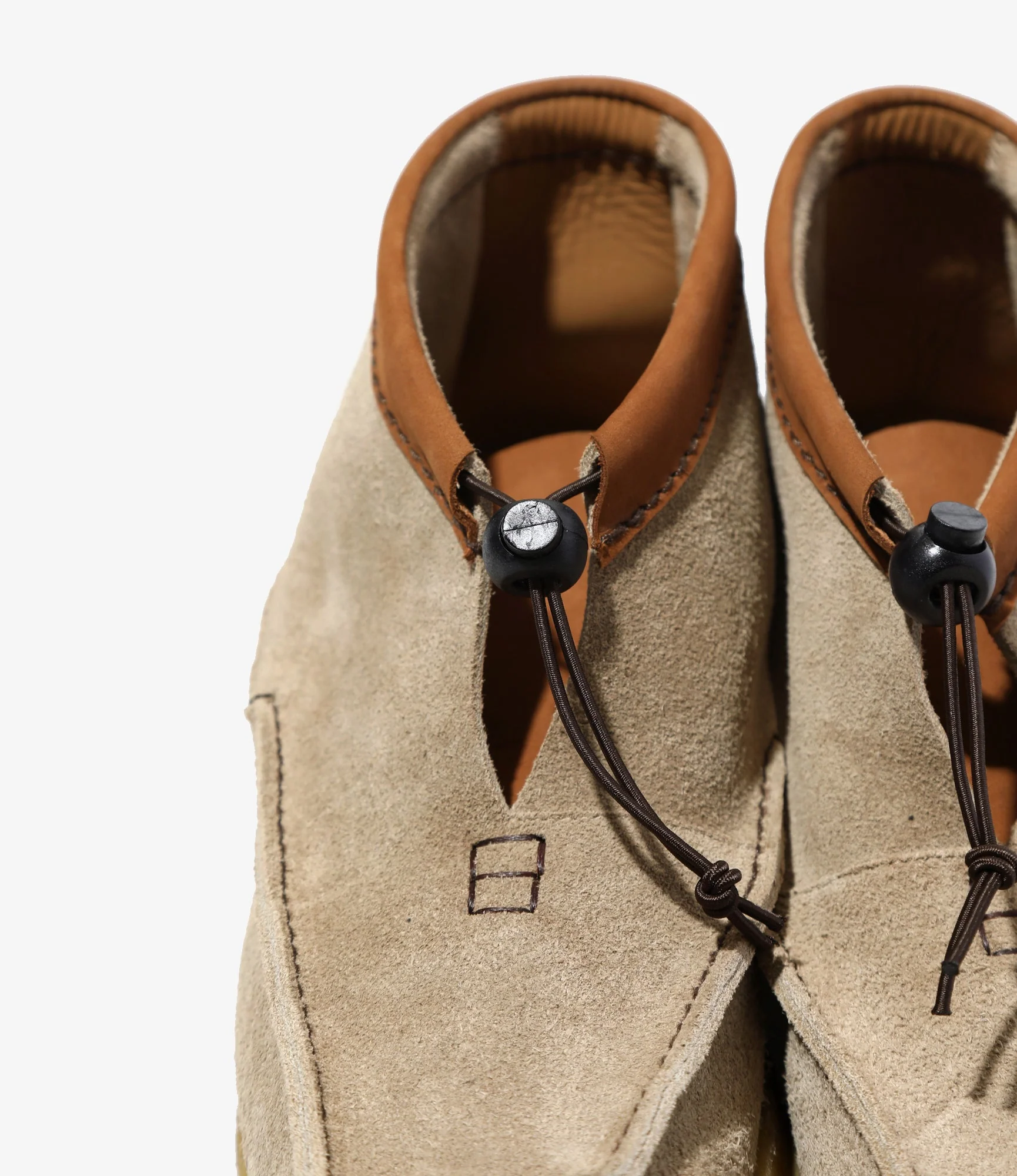 QR High Moccasin – Sand Suede - Image 5