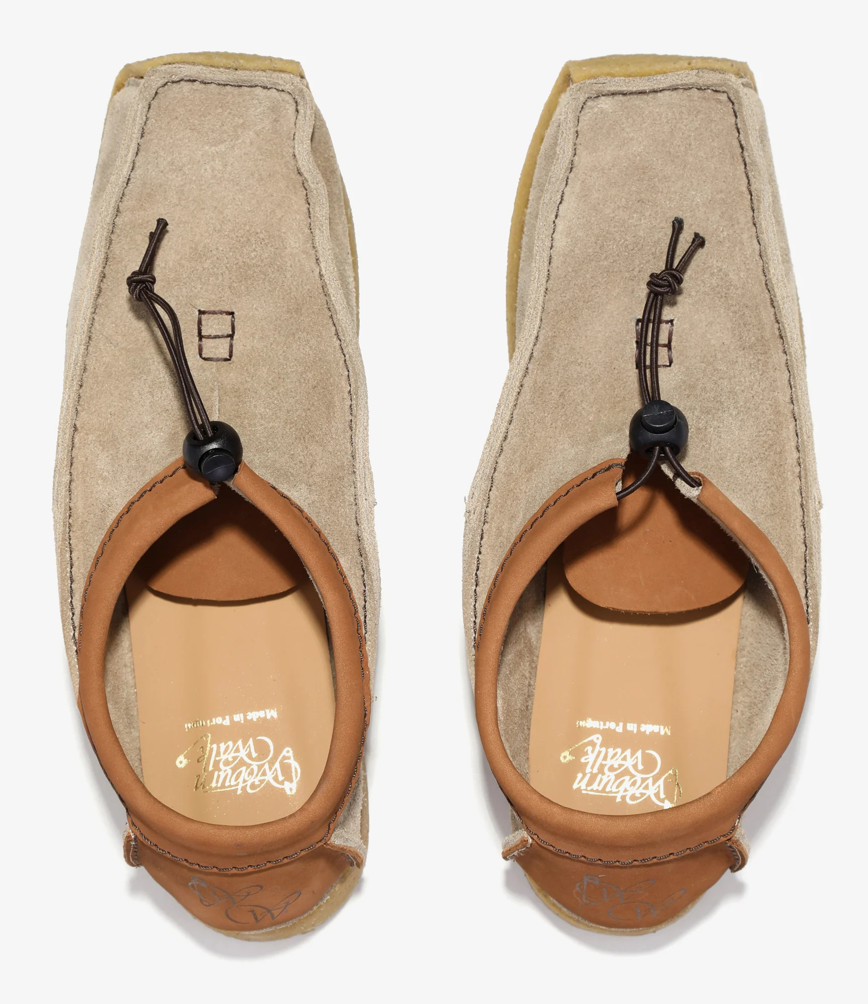 QR Low Moccasin – Sand Suede - Image 4