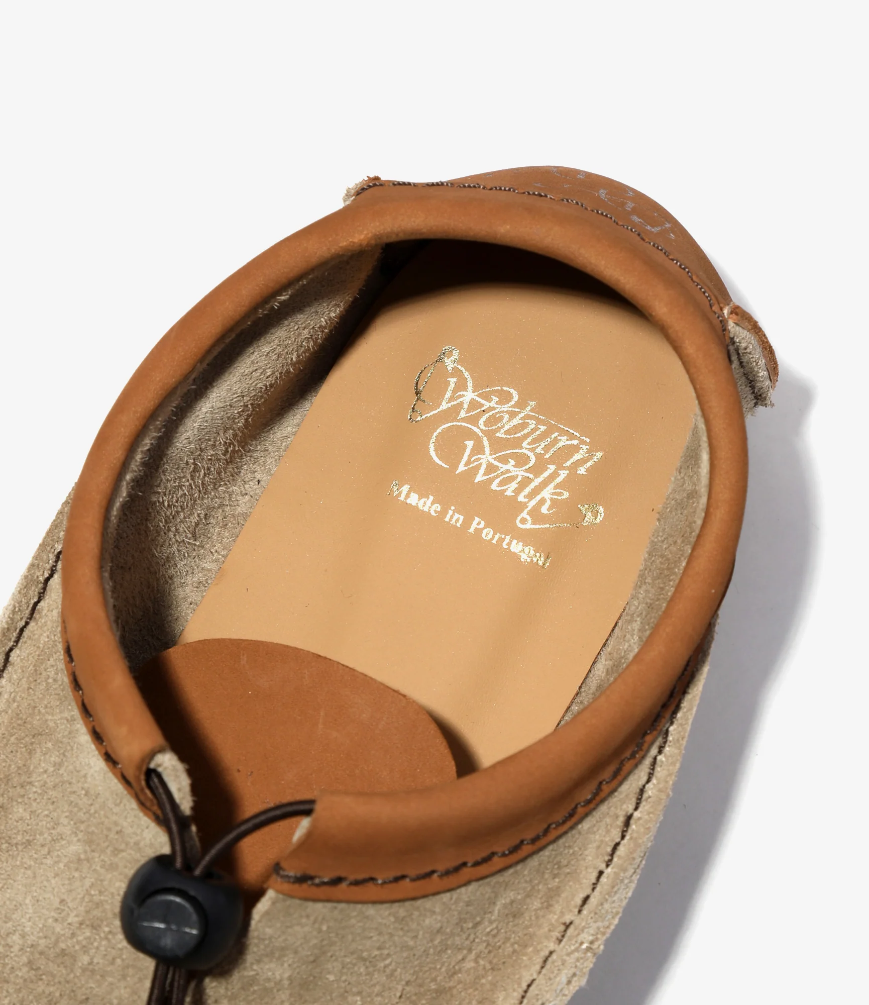 QR Low Moccasin – Sand Suede - Image 9
