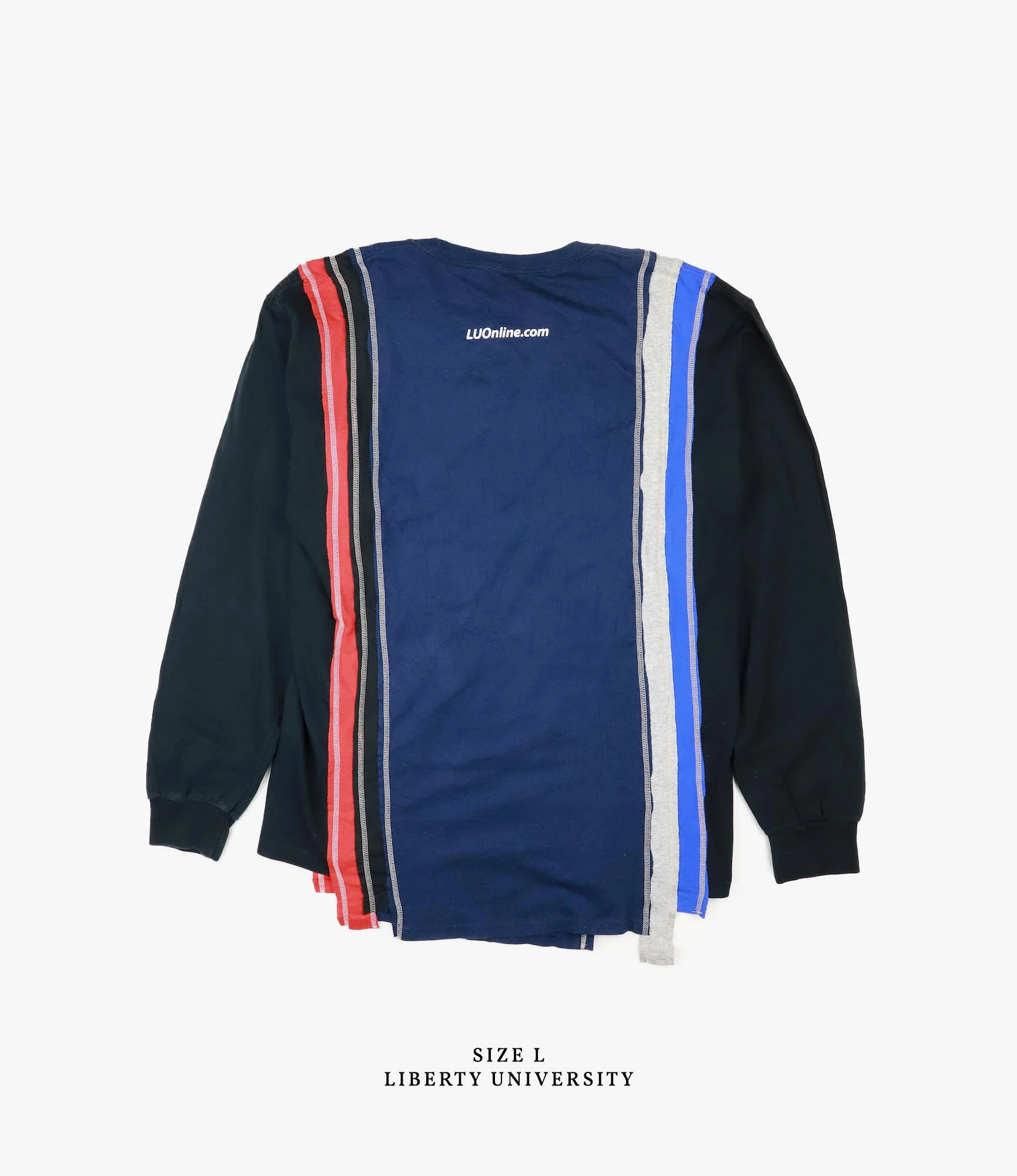 Long Sleeve 7 Cuts T-Shirt – Assorted College Prints - Image 10