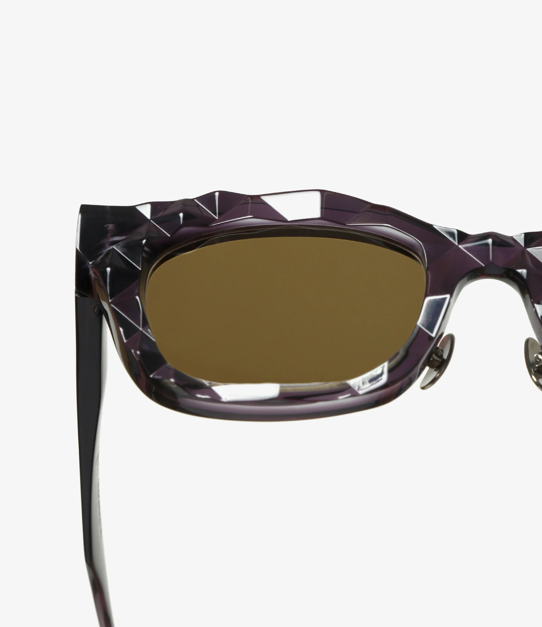 RF-064C Sunglasses – Purple/Brown - Image 3