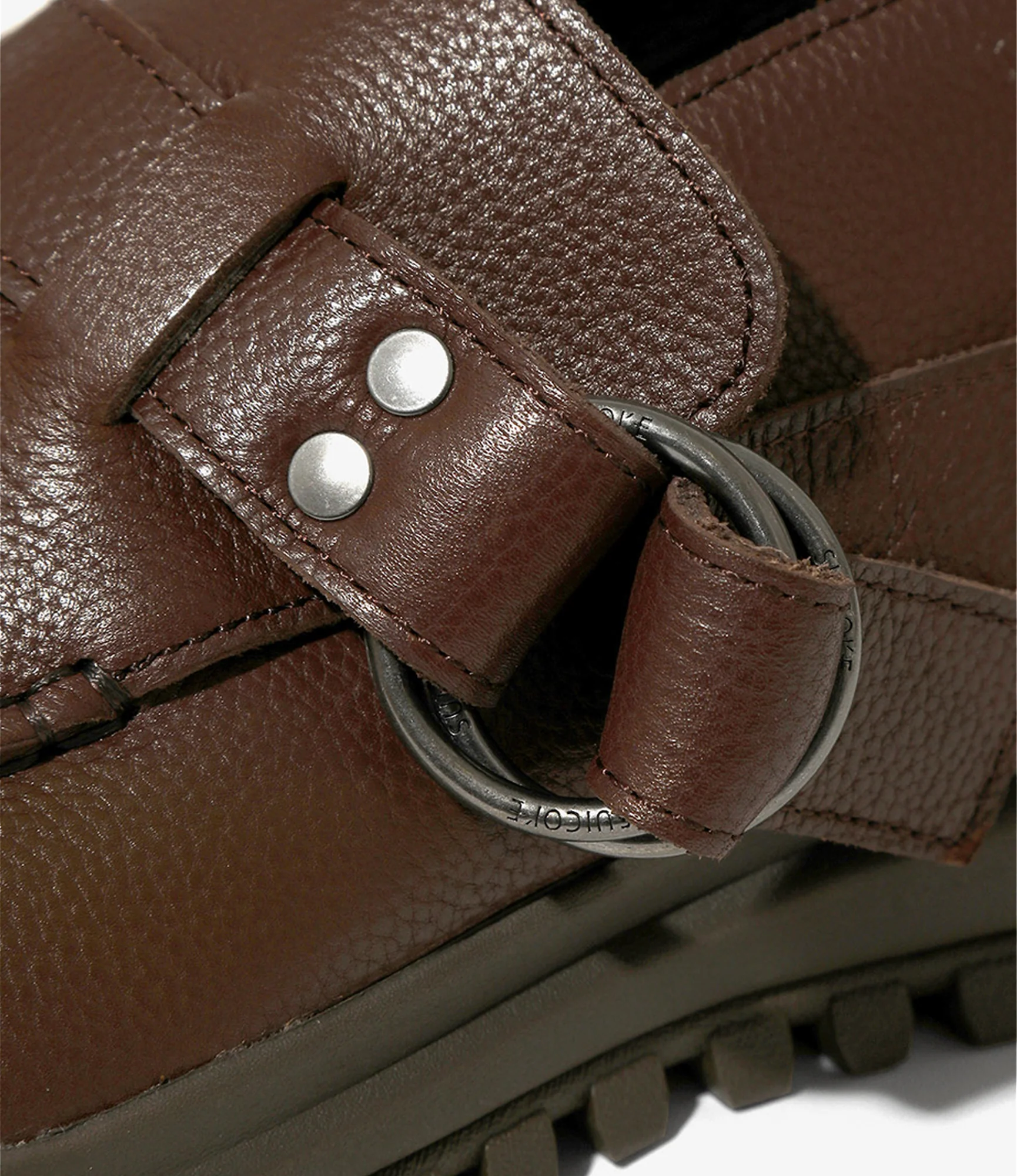 Ring Moc – Brown Full Grain Leather - Image 5
