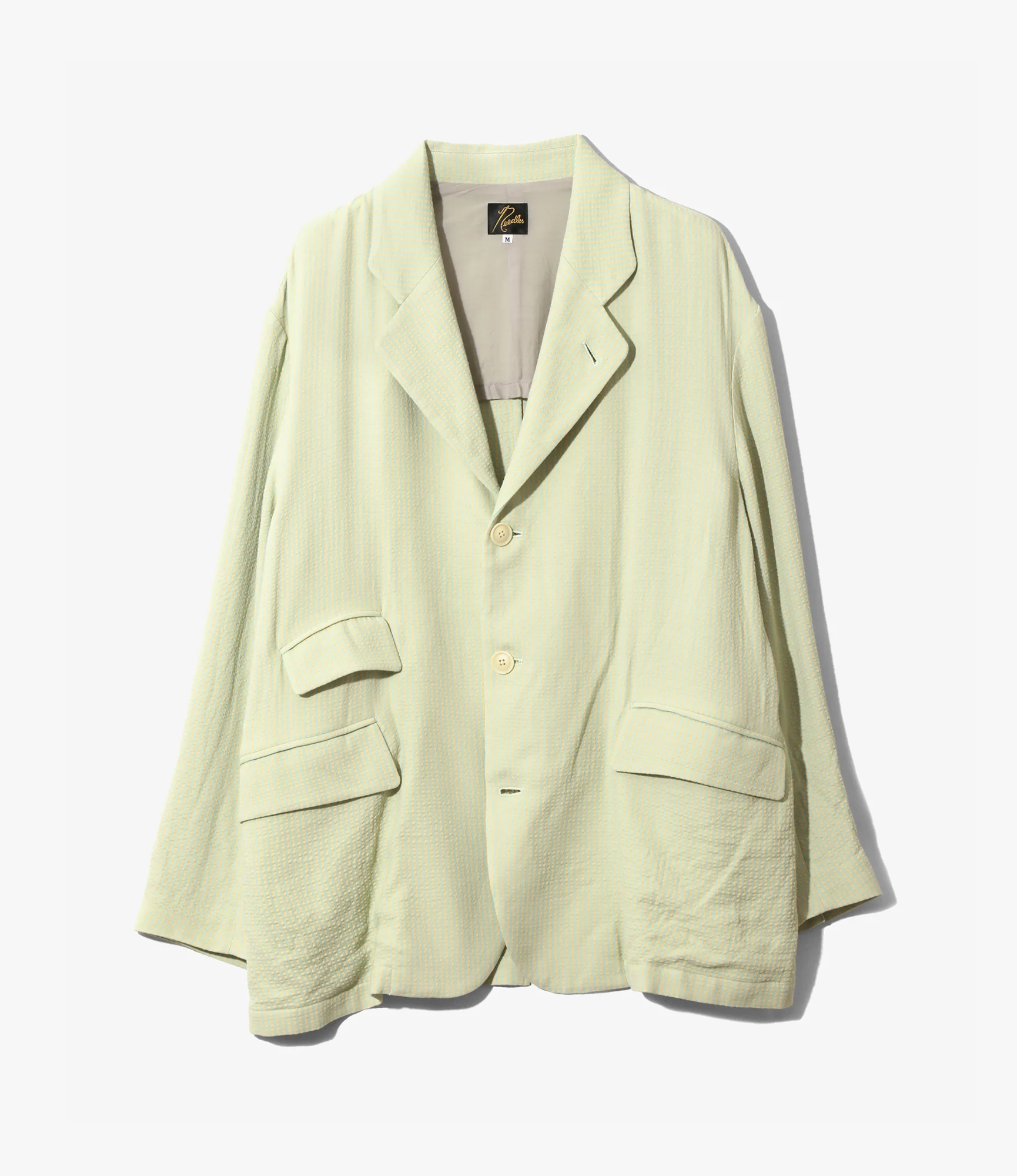 Sack Jacket – Ecru Striped Kersey