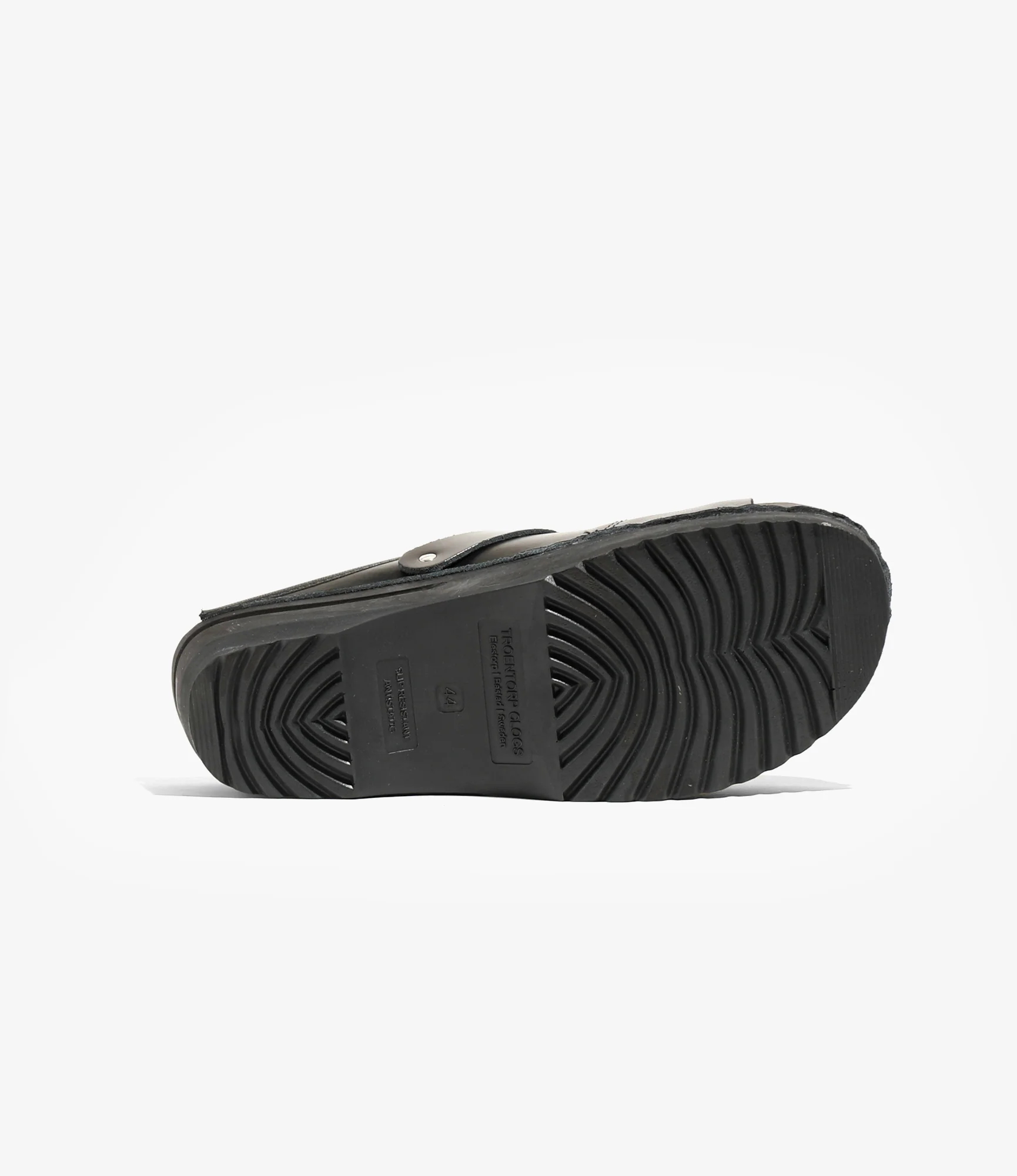 Steel Toe 'Safety' Clog – Black Leather - Image 7