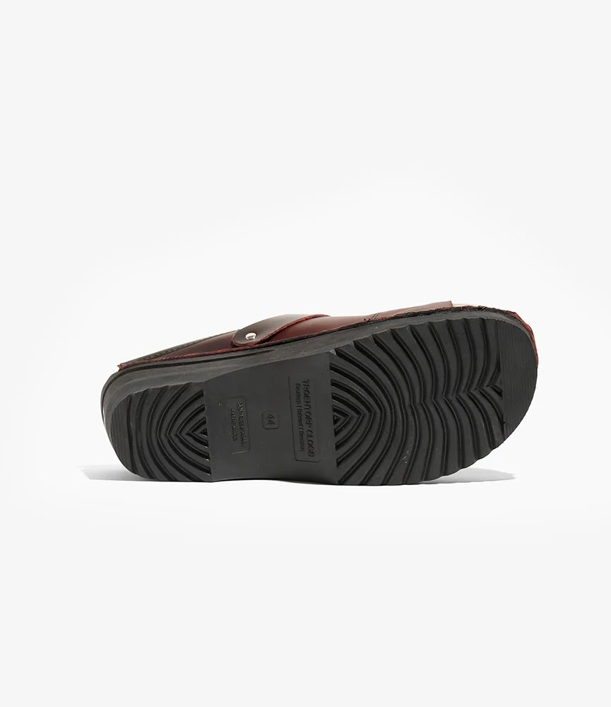 Steel Toe 'Safety' Clog – Bordeaux Leather - Image 7