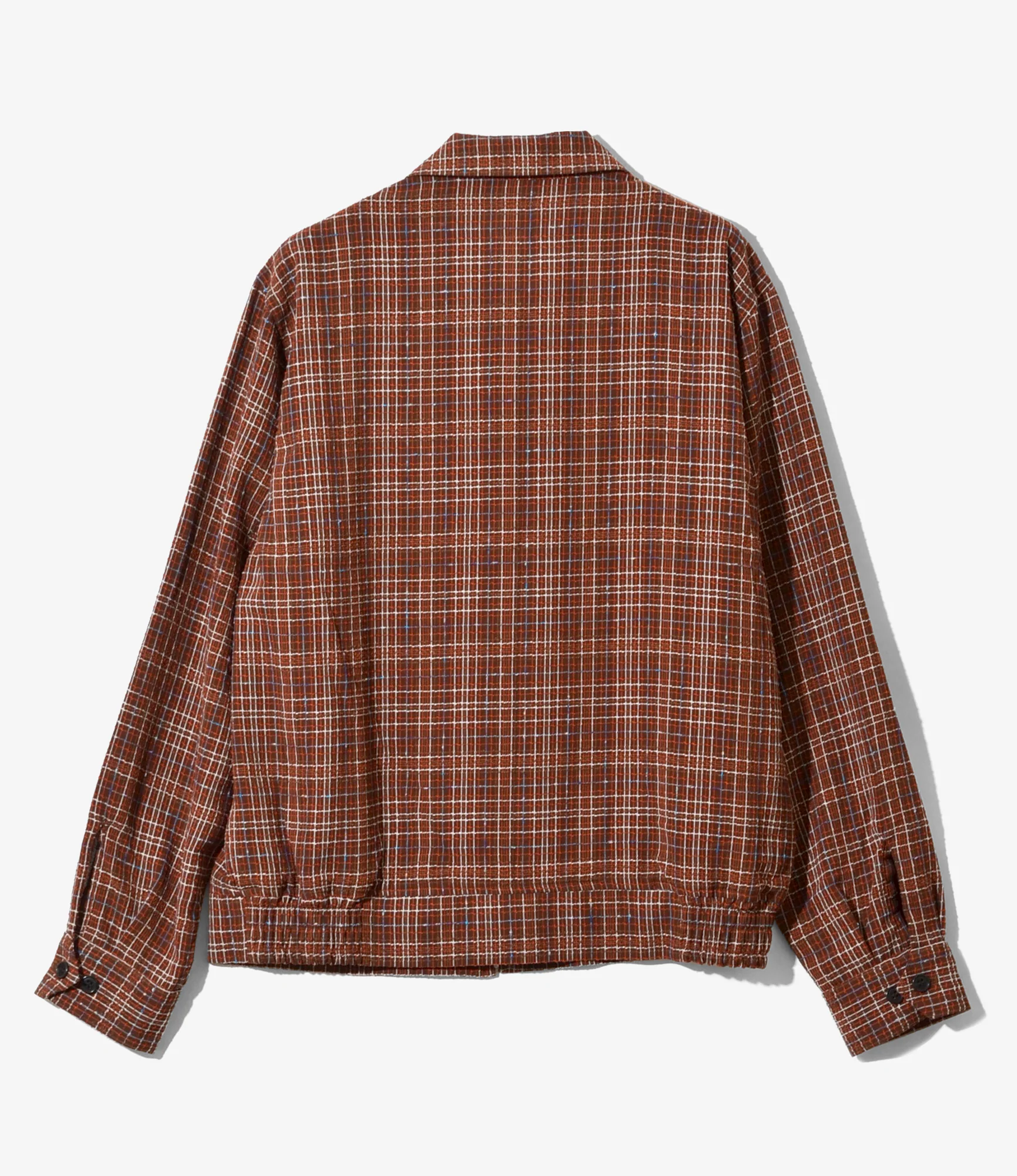 Sports Jacket – Brown Grid Dobby - Image 3