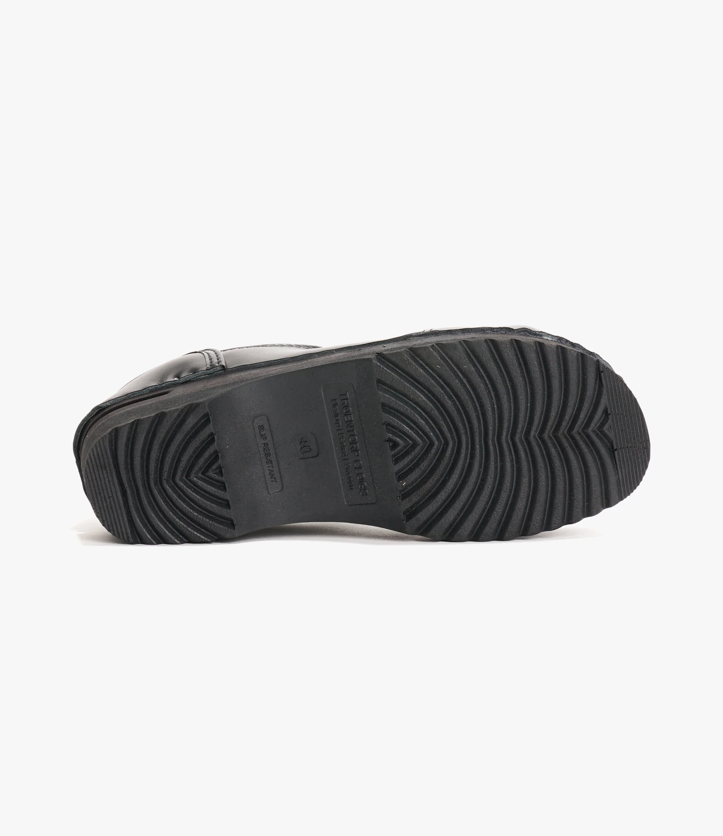 Steel Toe 'Picasso' Clog – Black Leather - Image 5
