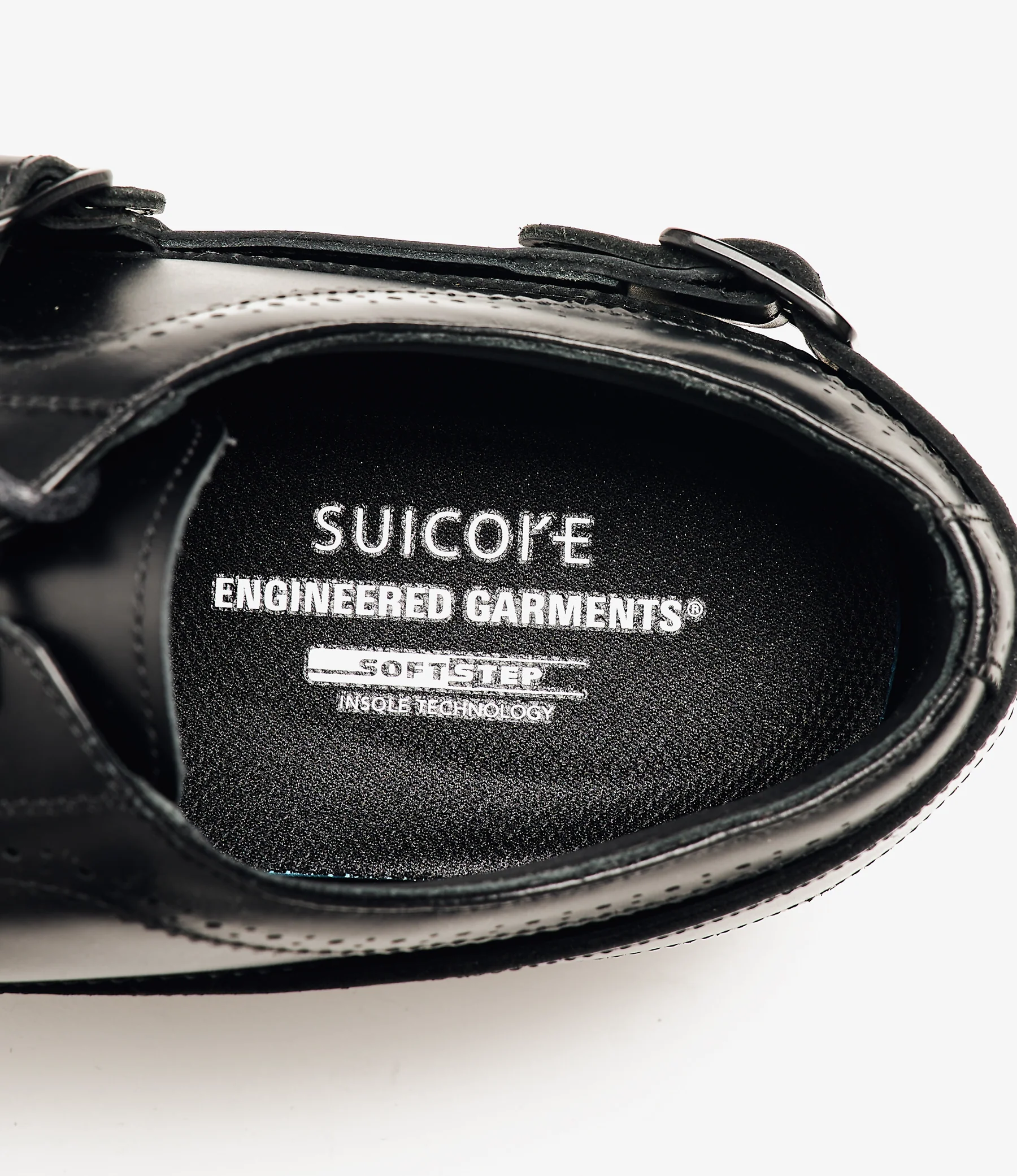 Strap Wingtip – Black Leather - Image 7