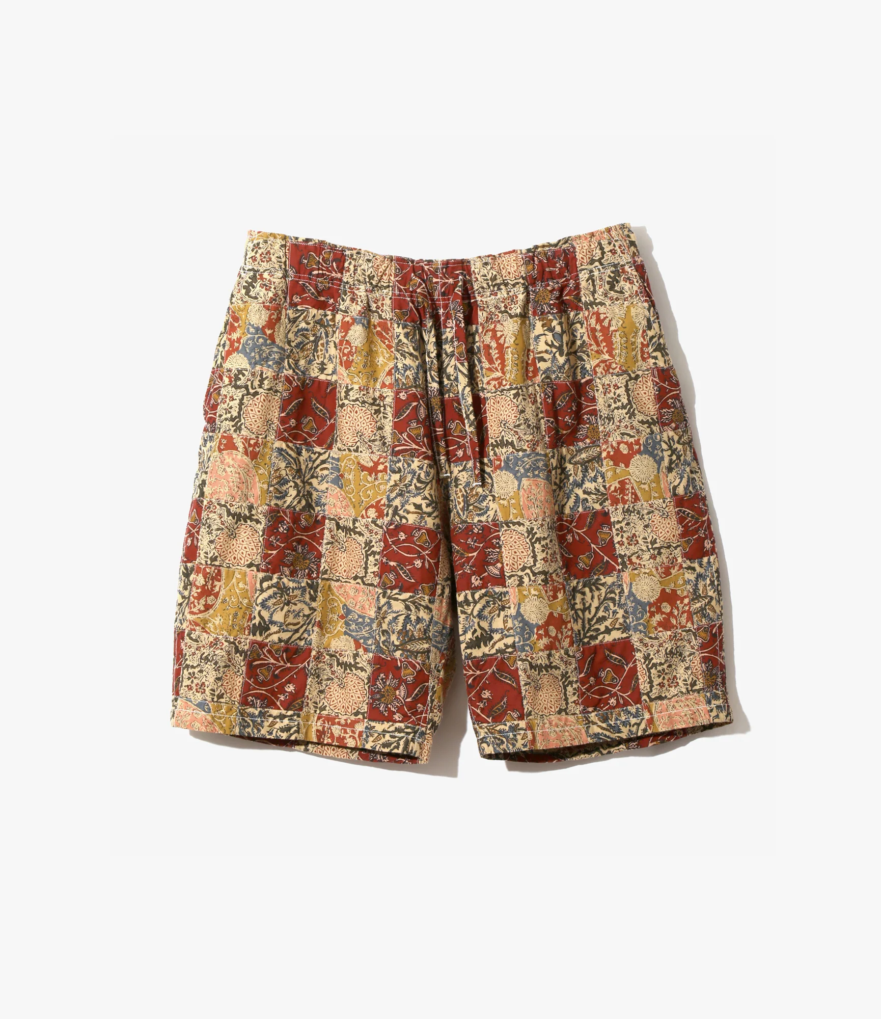 String Slack Short – Patchwork Batik Print