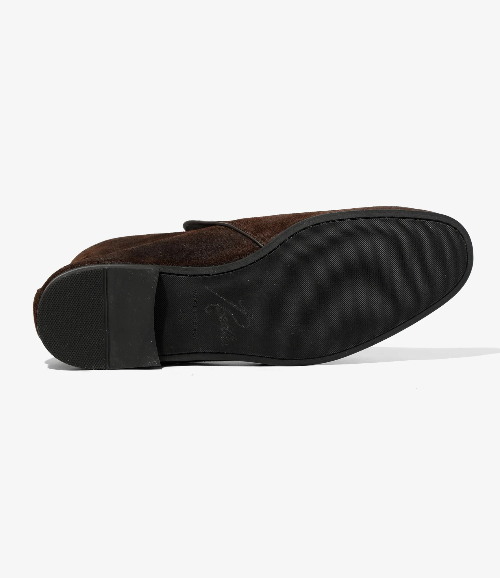 Tassel Bit Slip-On Chukka Boot – Brown Rough Out - Image 8